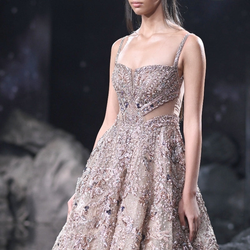 Alexandra Shimmer Tulle Bridal Gown