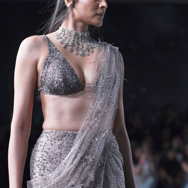 Eres Lehenga Sari Set