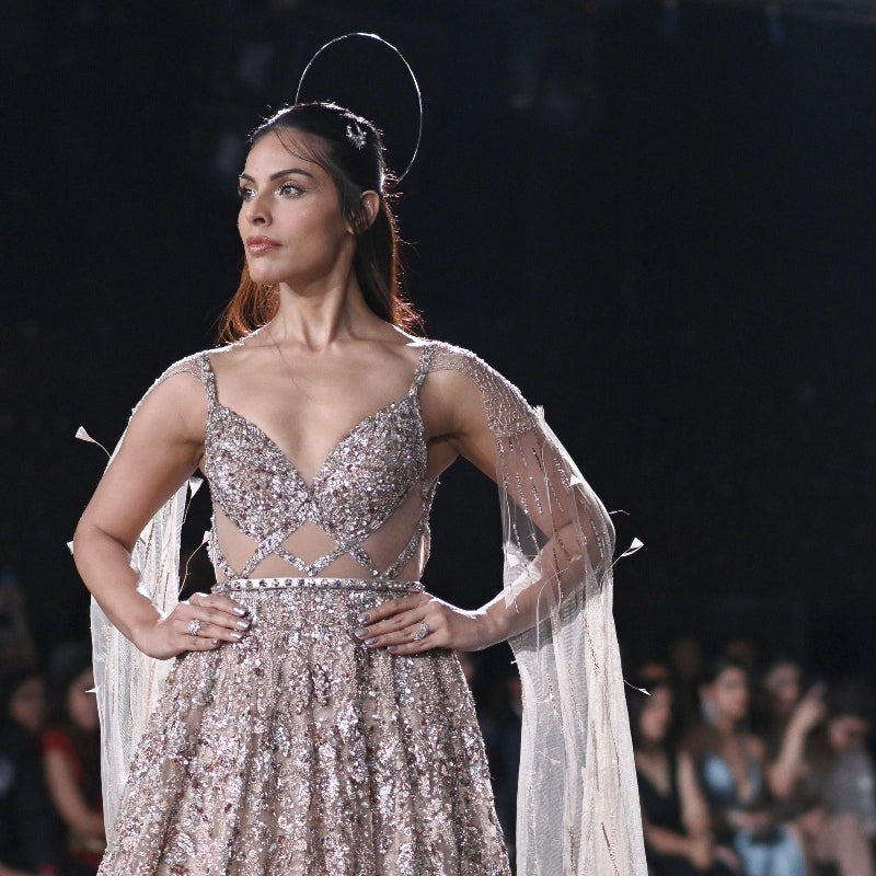 Althea Shimmer Sprinkle One Pc Suit Set