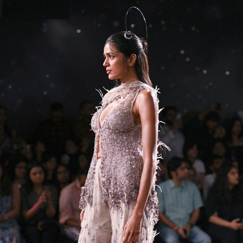 Lydia Tulle Sharara Set