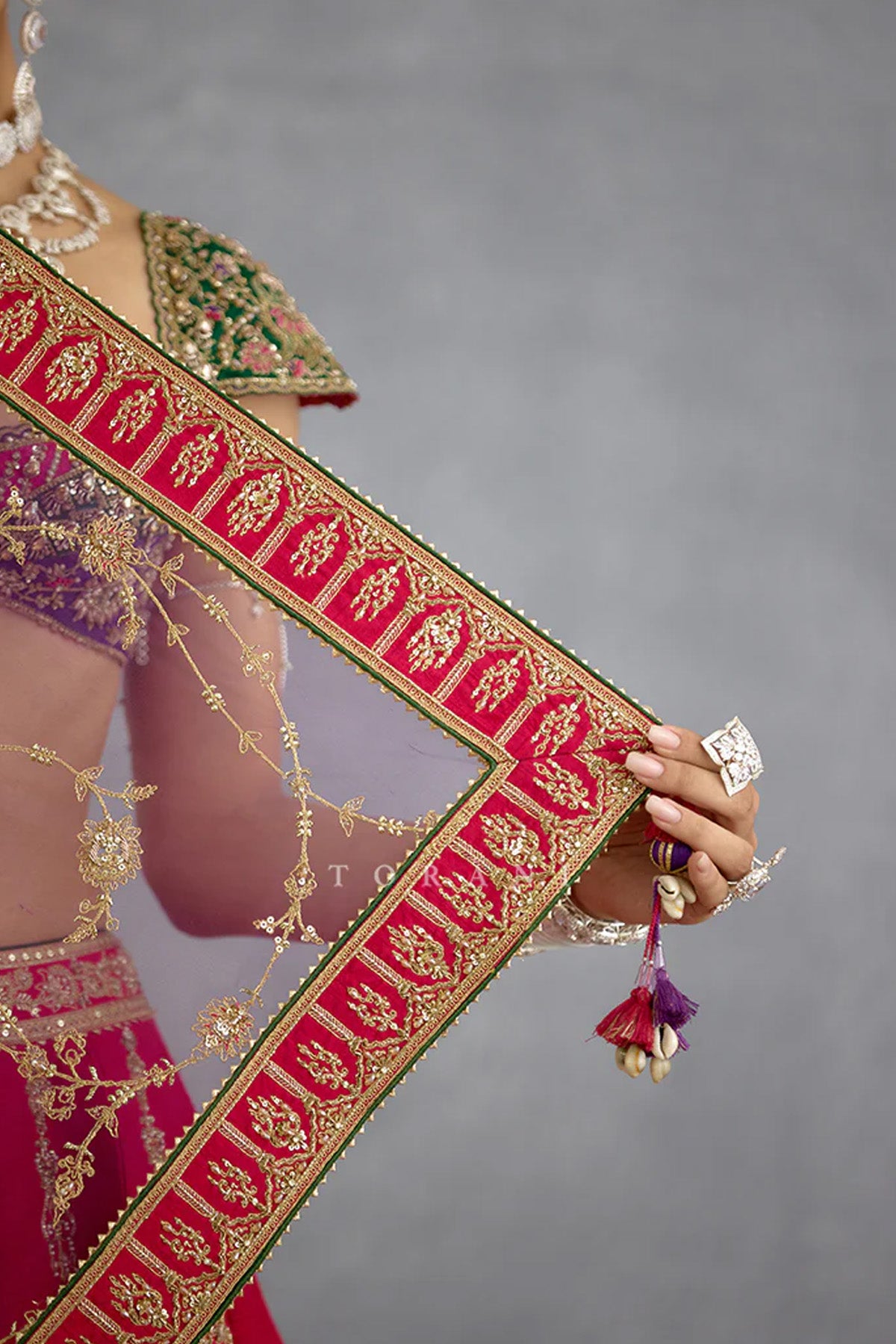 Gul-Rang Malika Lehenga Set