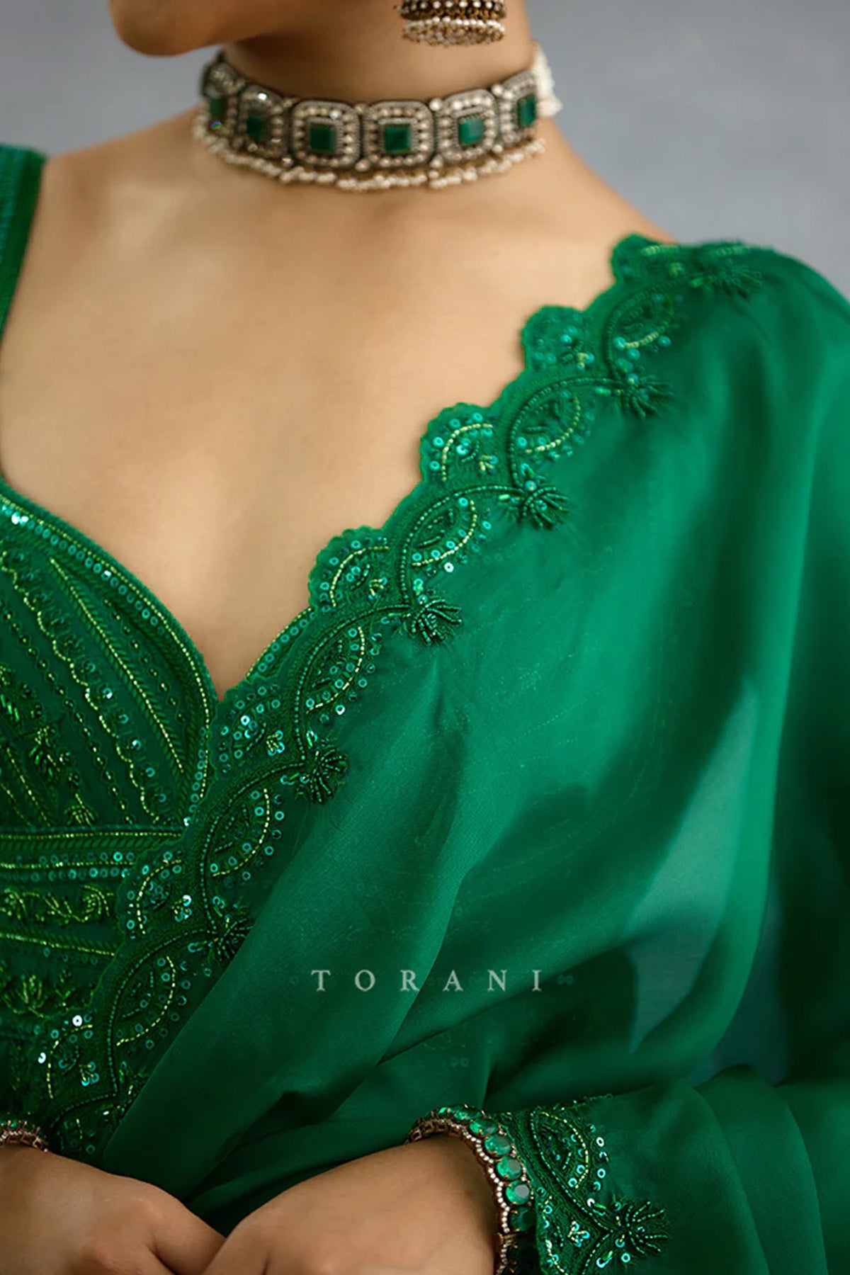 Parnabha Aruna Anarkali Set