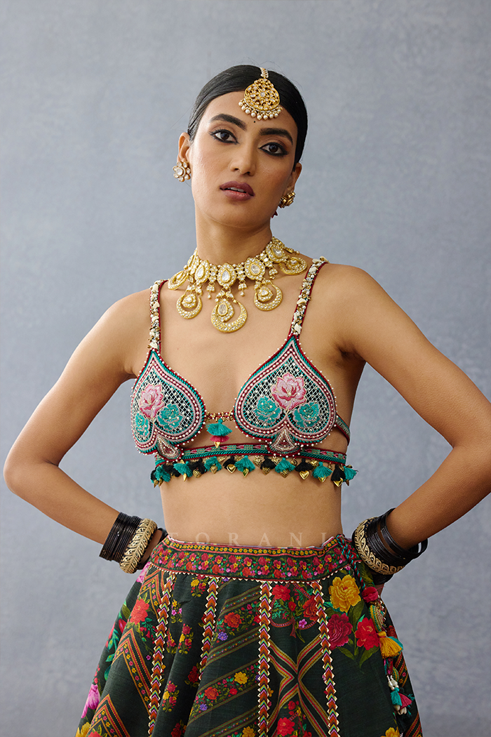 Dil Shaad Sarma Lehenga Set