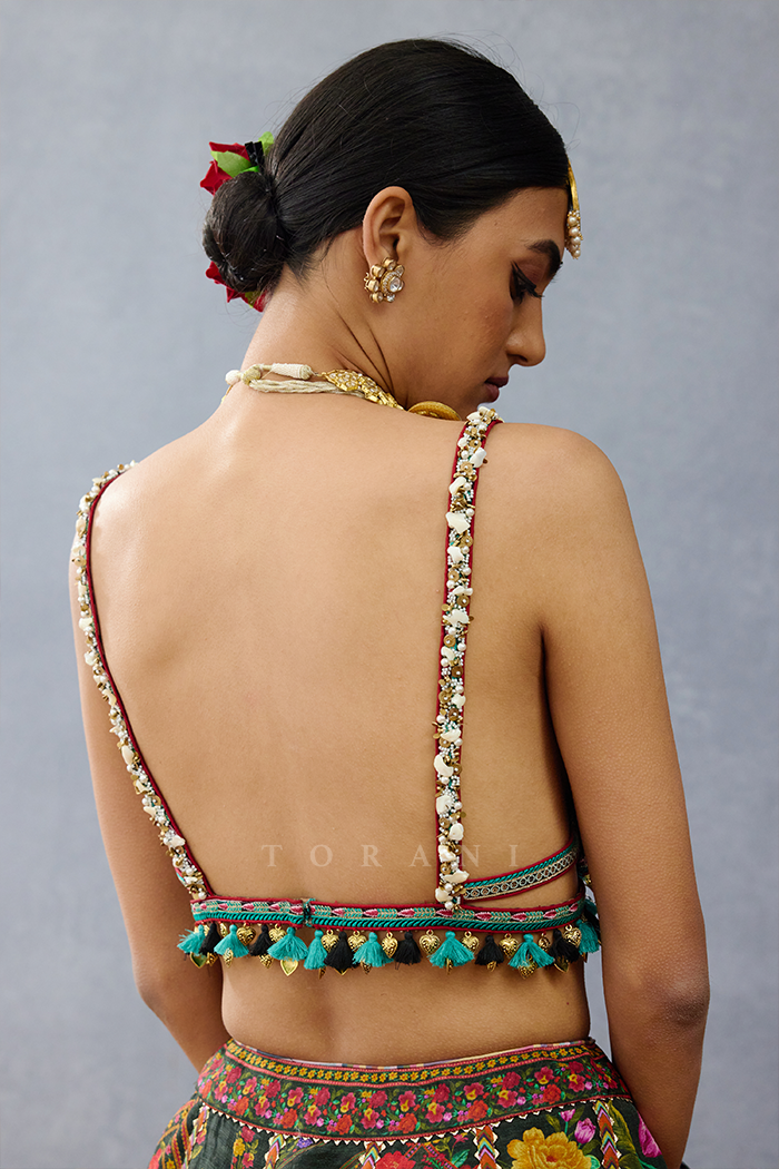 Dil Shaad Sarma Lehenga Set