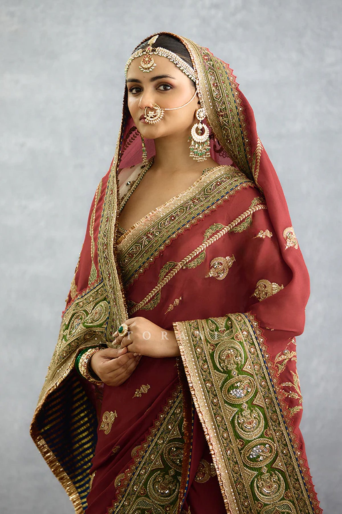 Zehra Neelat Aneeqa Saree Set