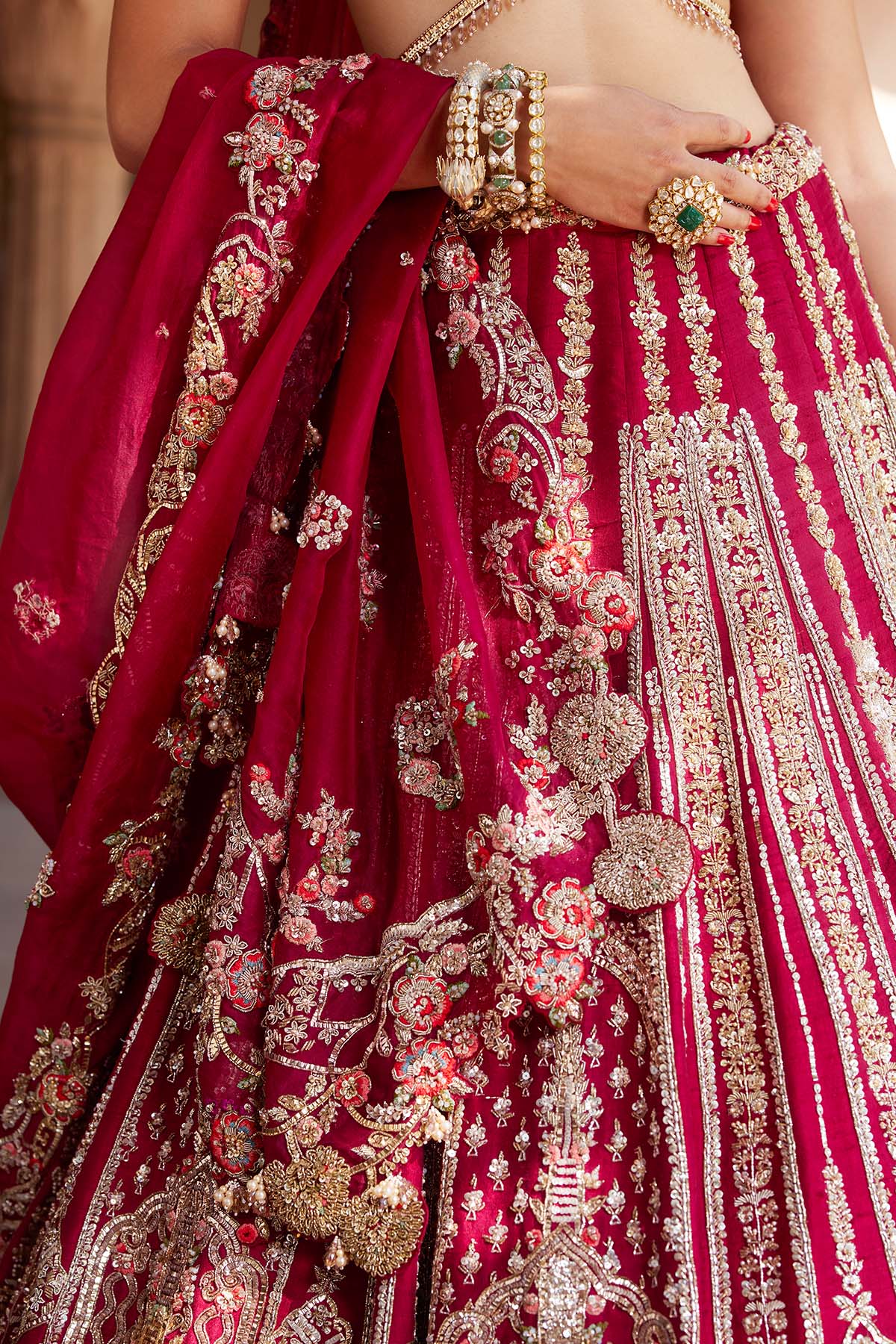 "Urvi" Bridal Lehenga