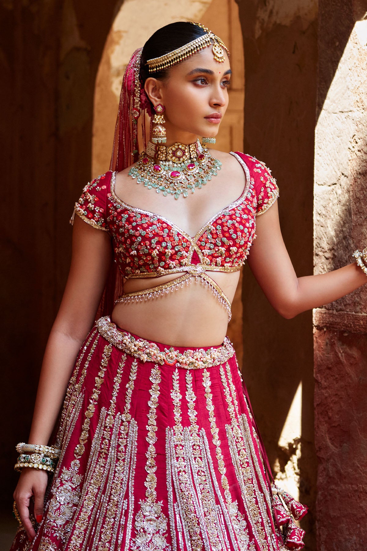 "Urvi" Bridal Lehenga
