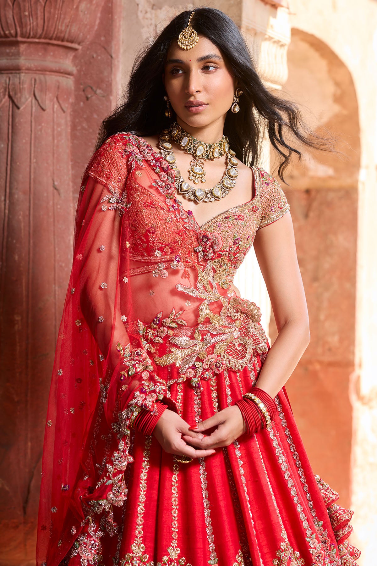 "Avasa" Bridal Lehenga