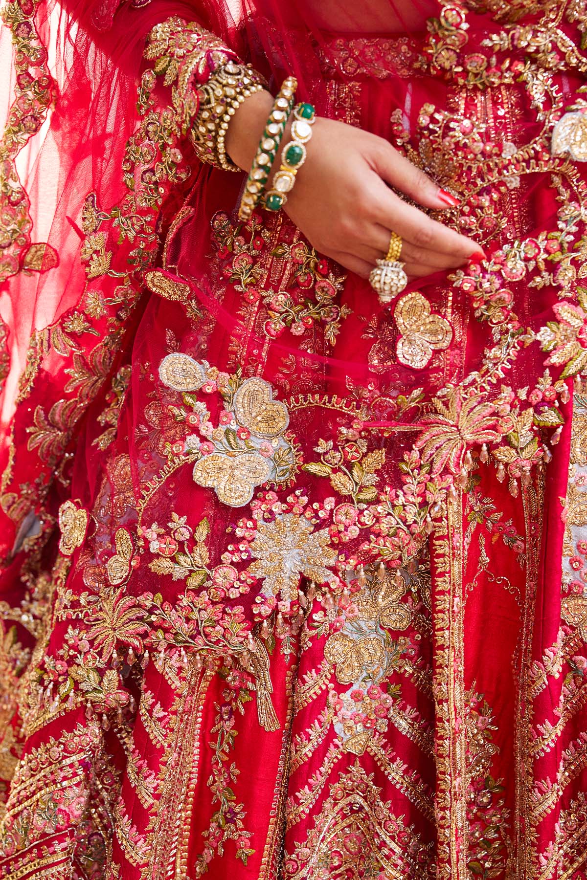 "Asani" Bridal Lehenga