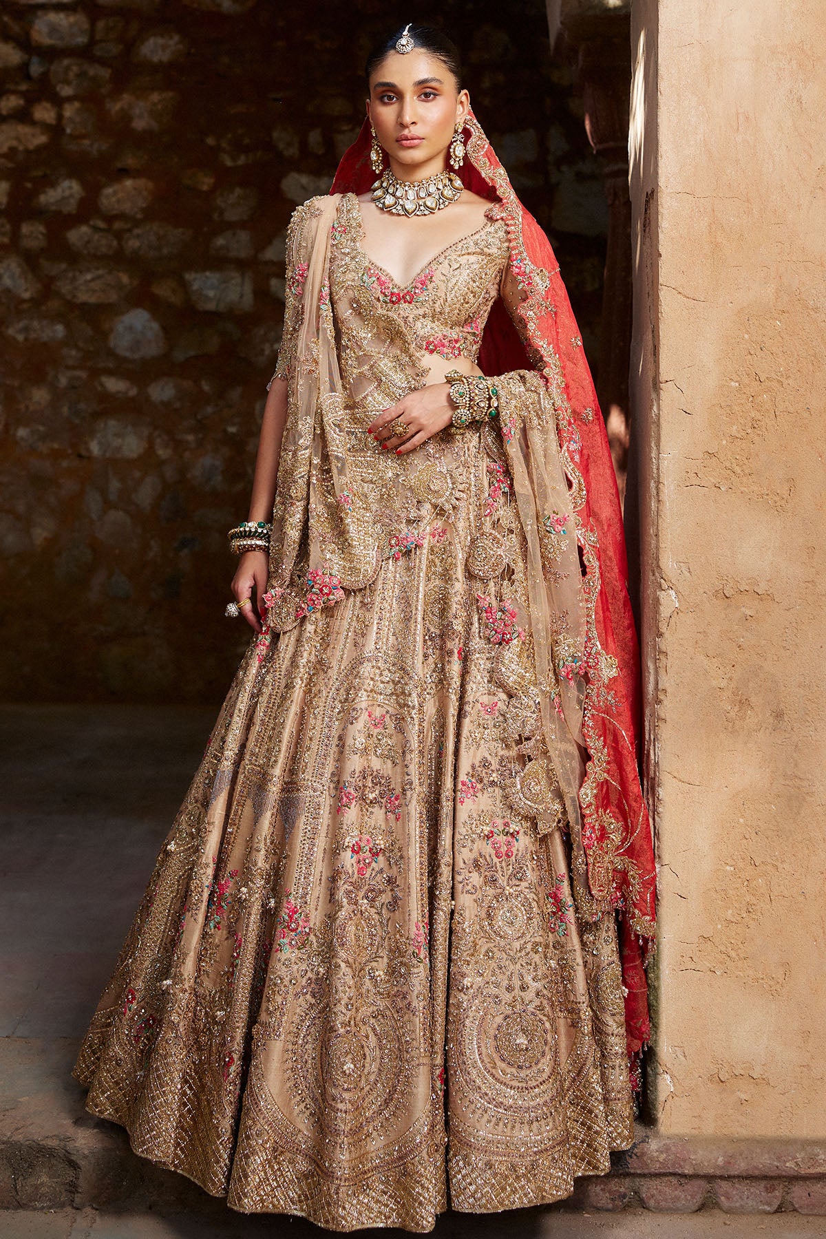 "Anviksha" Bridal Lehenga