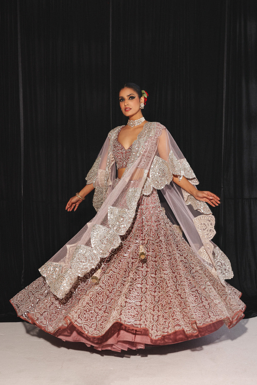 Conical Lehenga Set