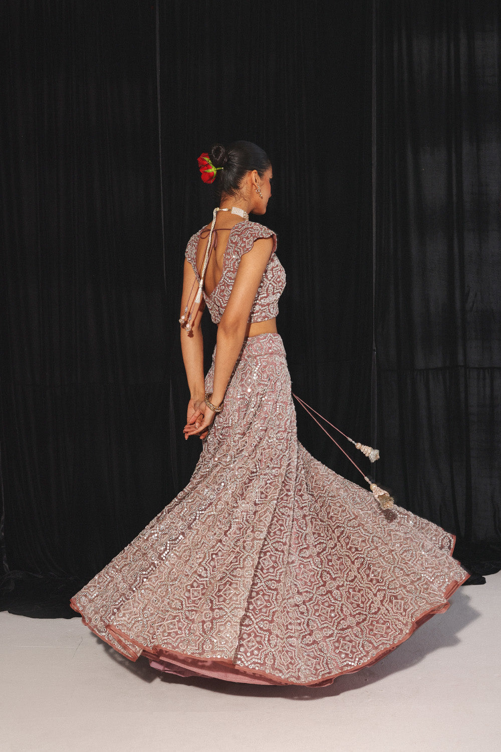 Conical Lehenga Set