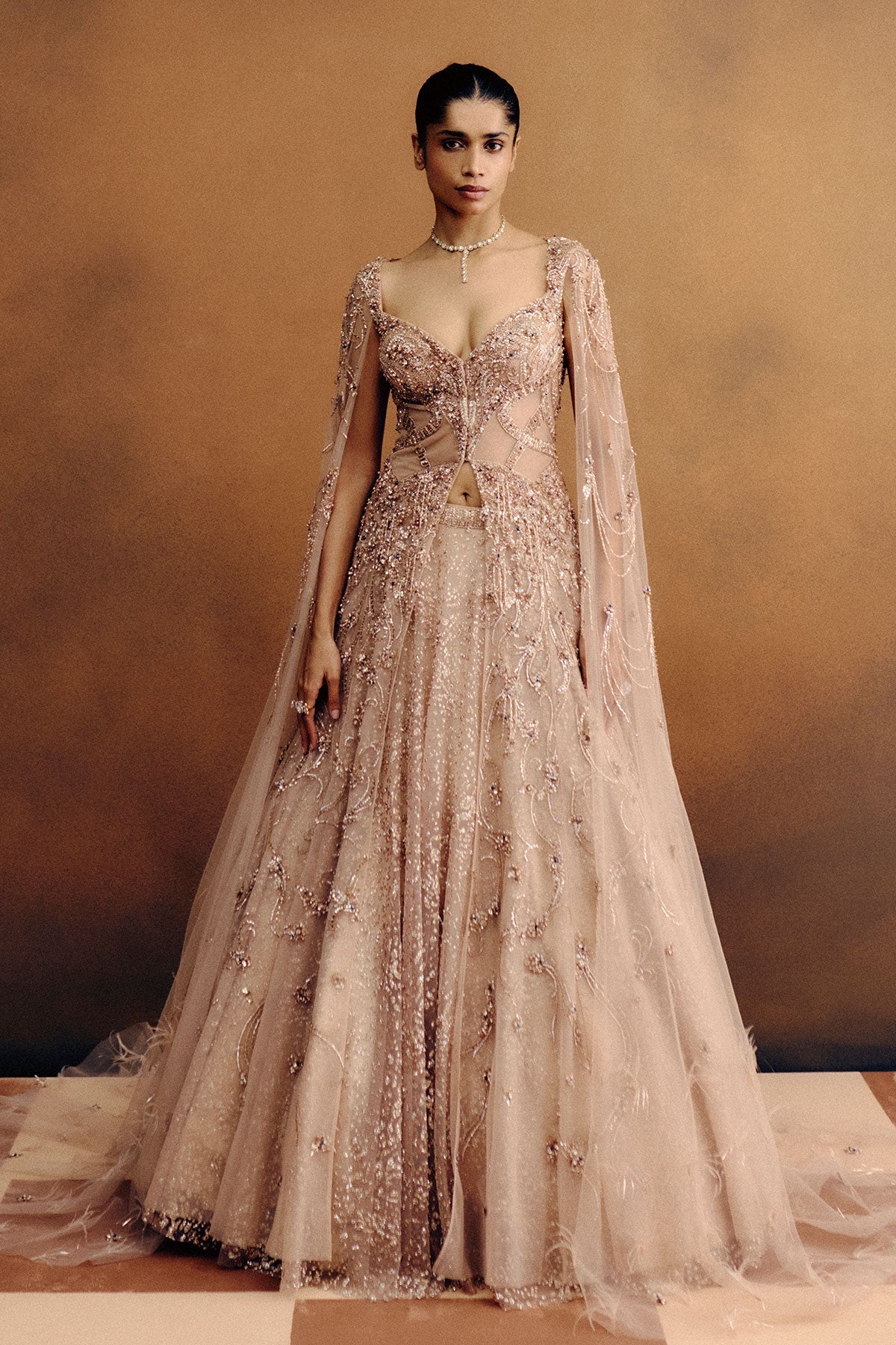 Aureline Jacket Kurta & Skirt set