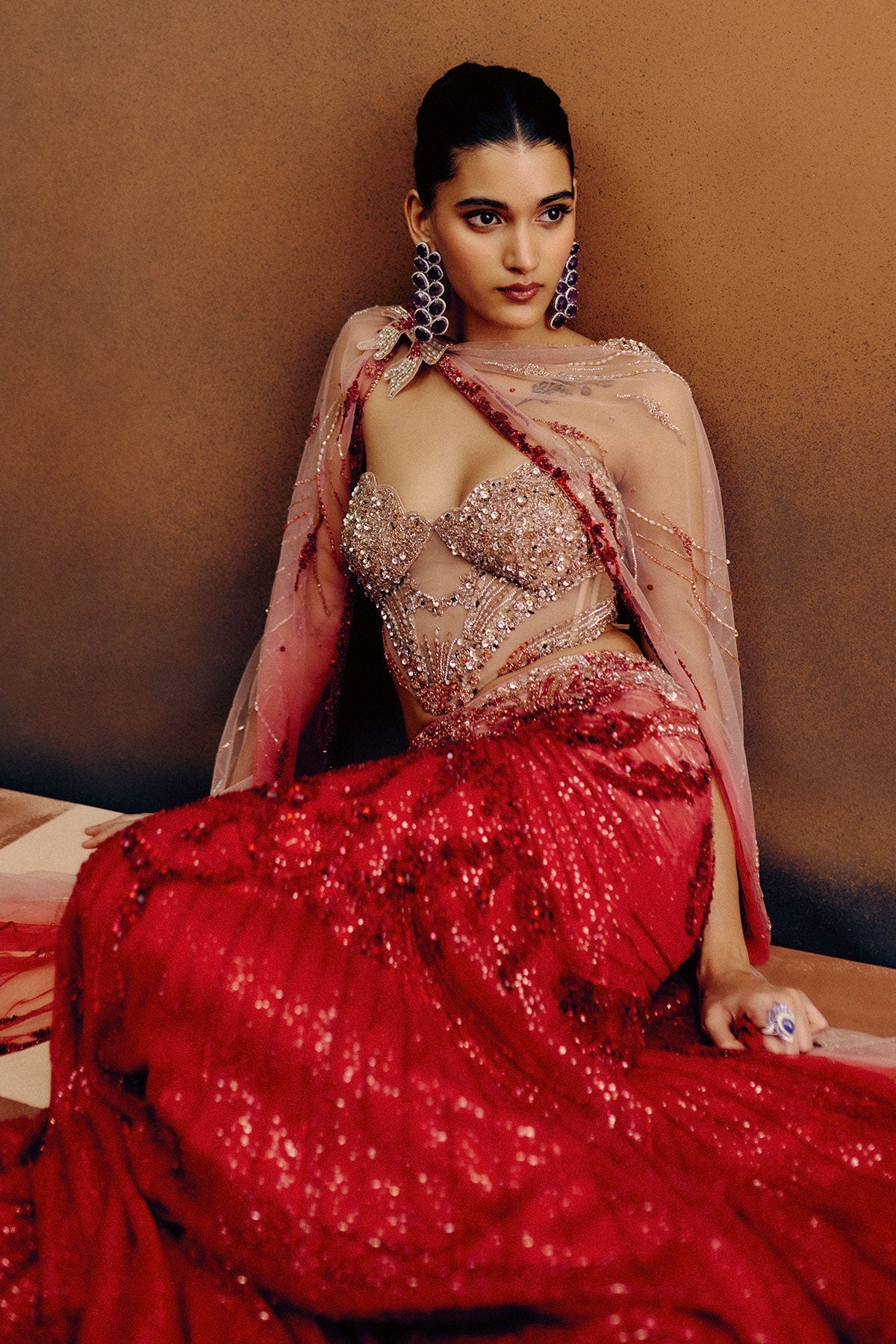 Rosarae corset & skirt set