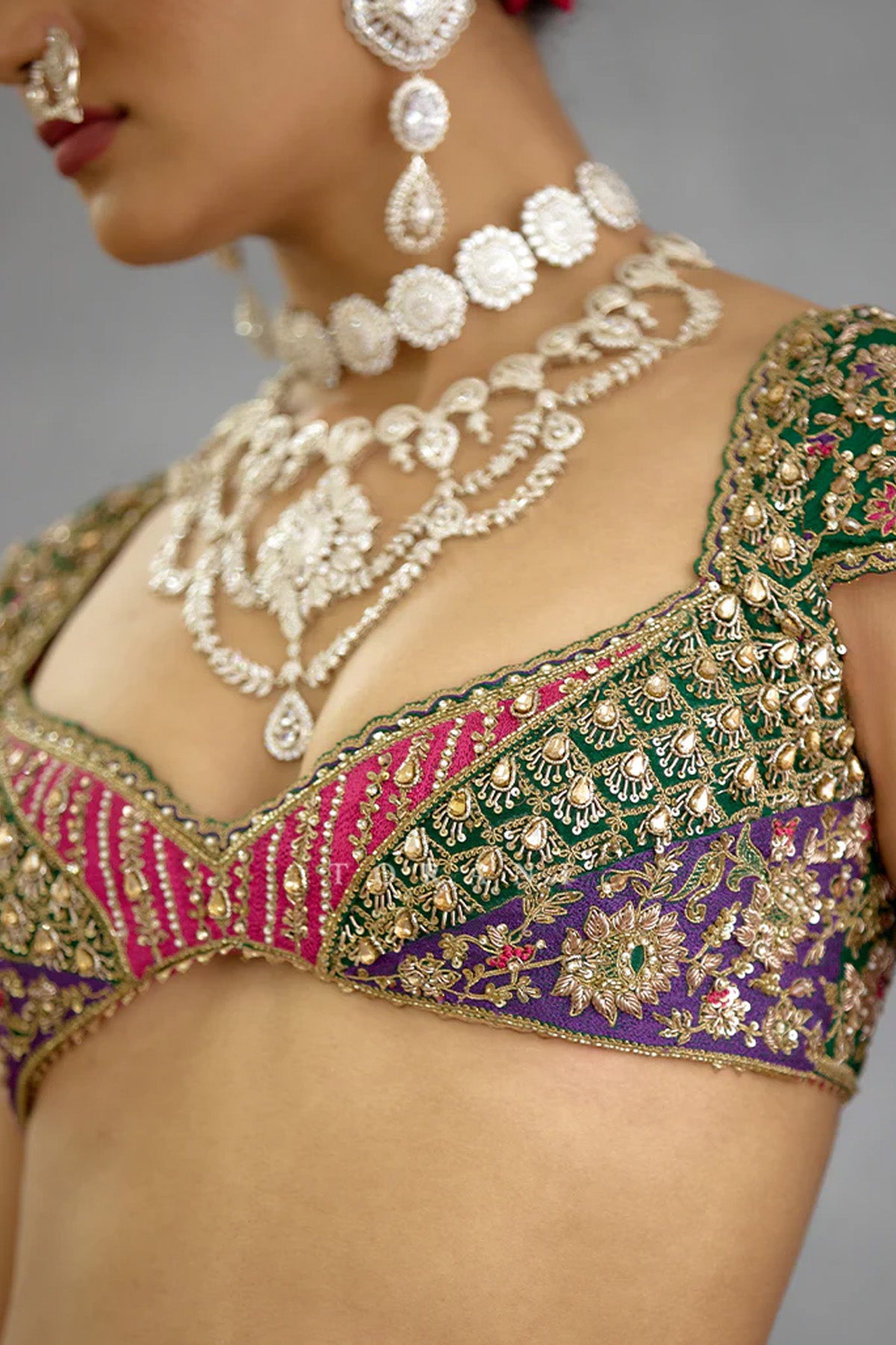 Gul-Rang Malika Lehenga Set