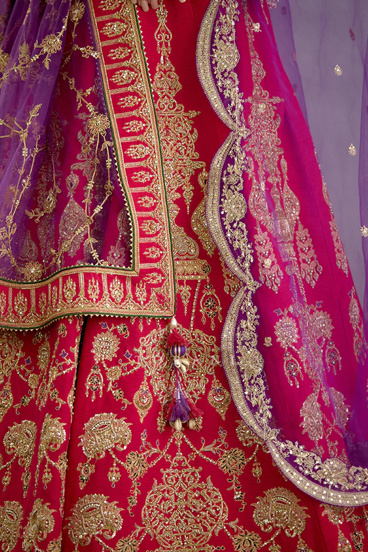 Gul-Rang Malika Lehenga Set