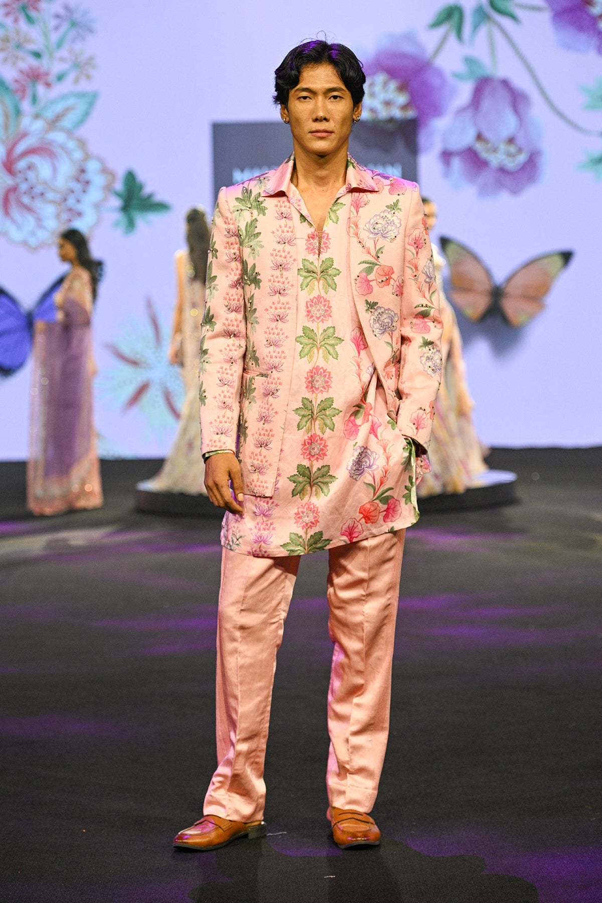 Aariz Quilted Hand Embroidered Blazer
