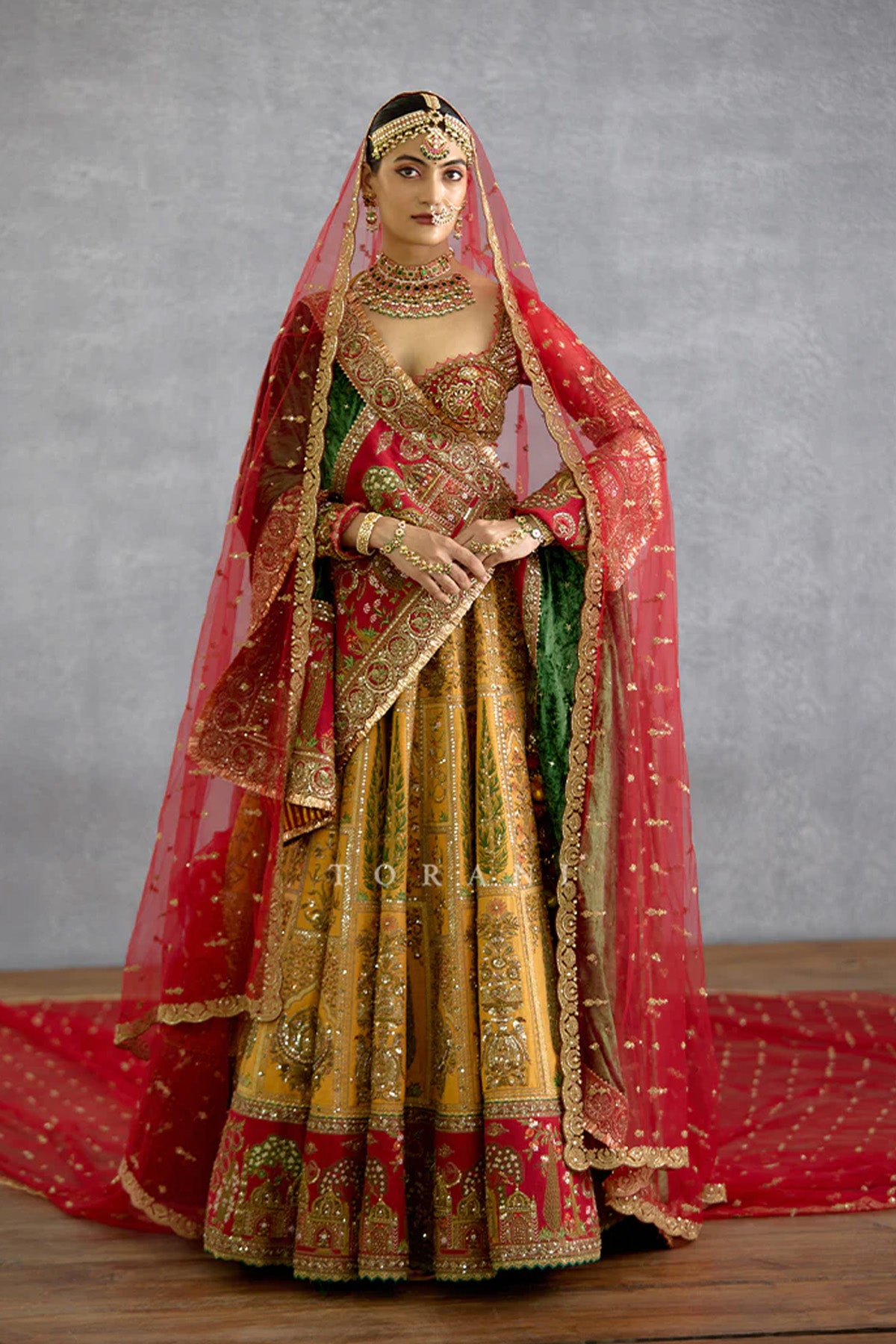 Zehra Zarqash Sidra Lehenga Set