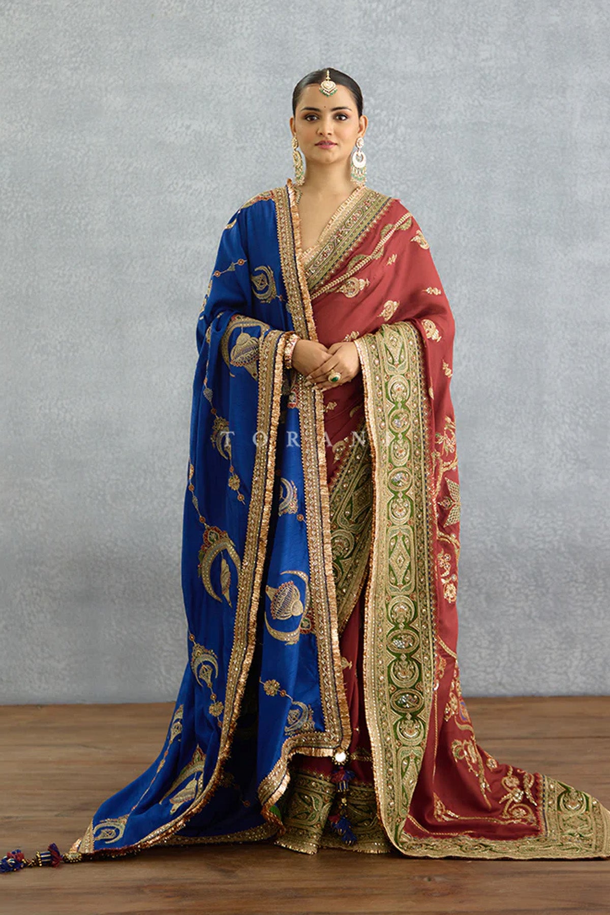 Zehra Neelat Aneeqa Saree Set