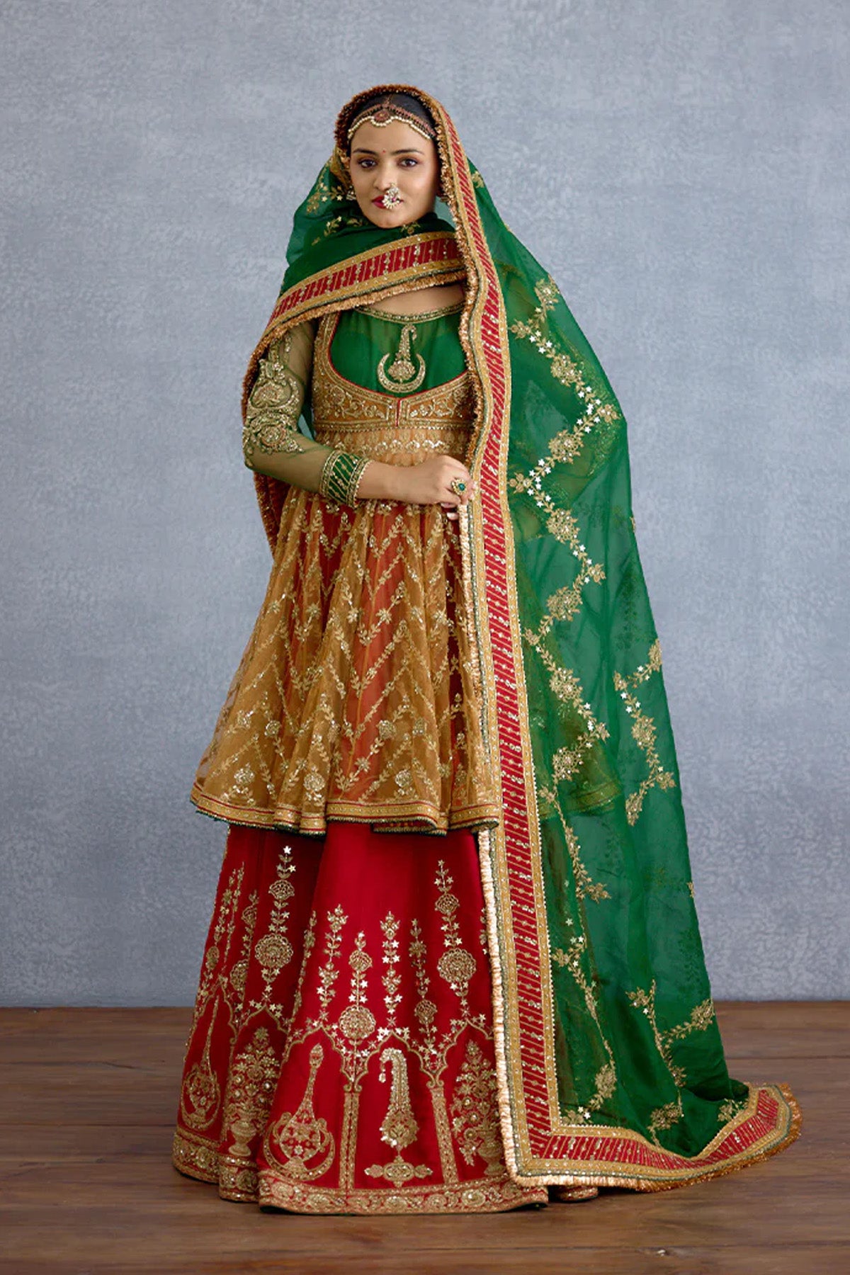 Rangnoor Hameeda Lehenga Set