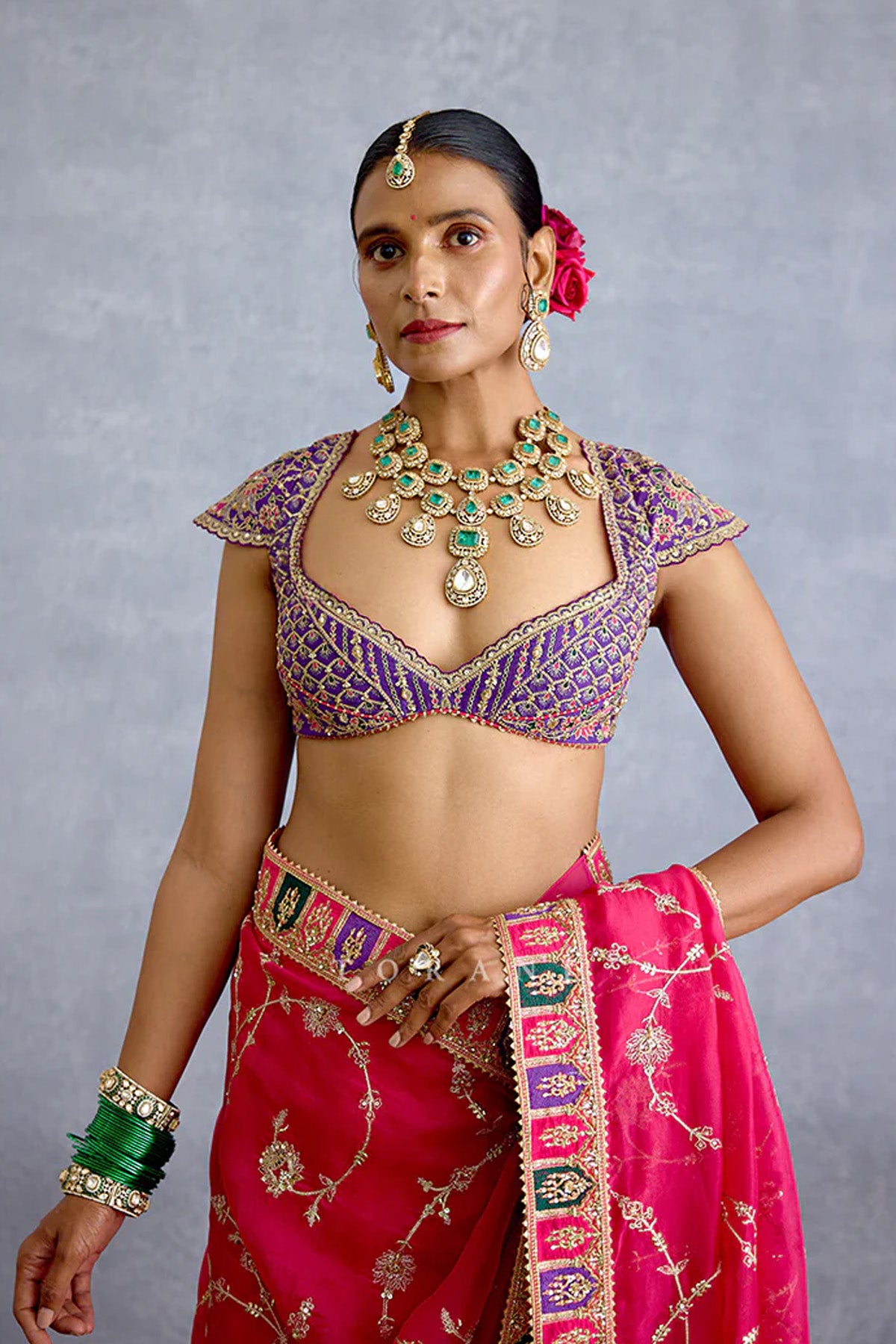 Banafsha Leisha Blouse