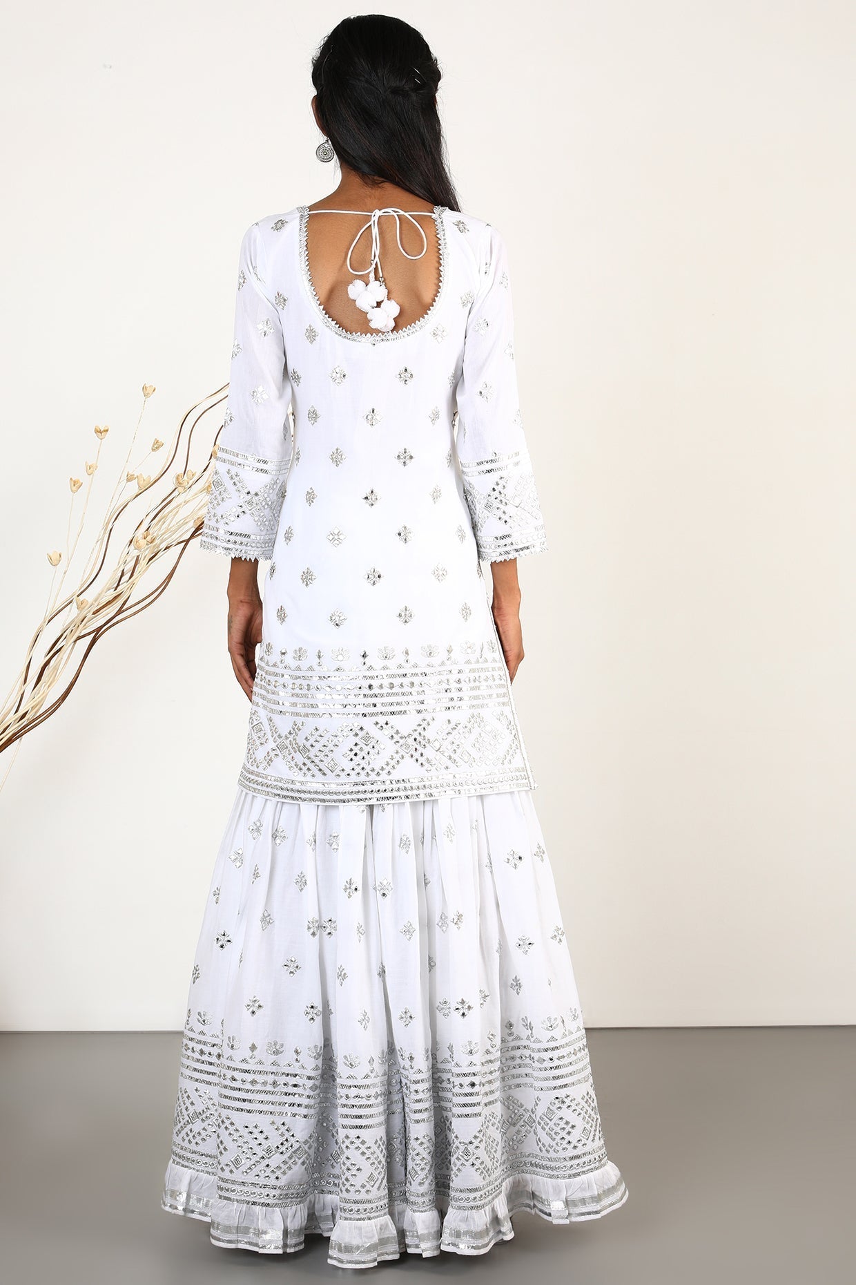 Chand Short kurta Sharara Set