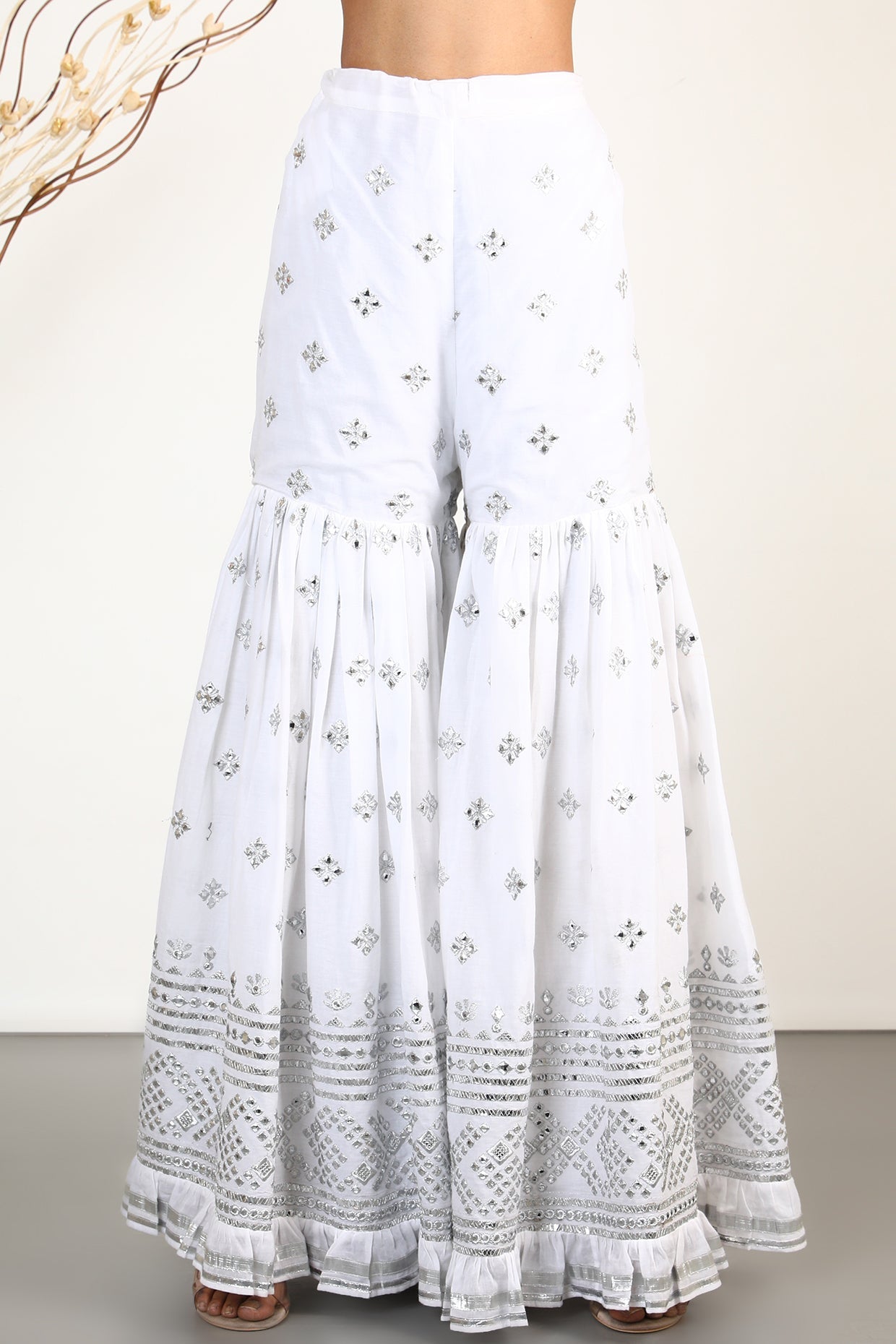 Chand Short kurta Sharara Set