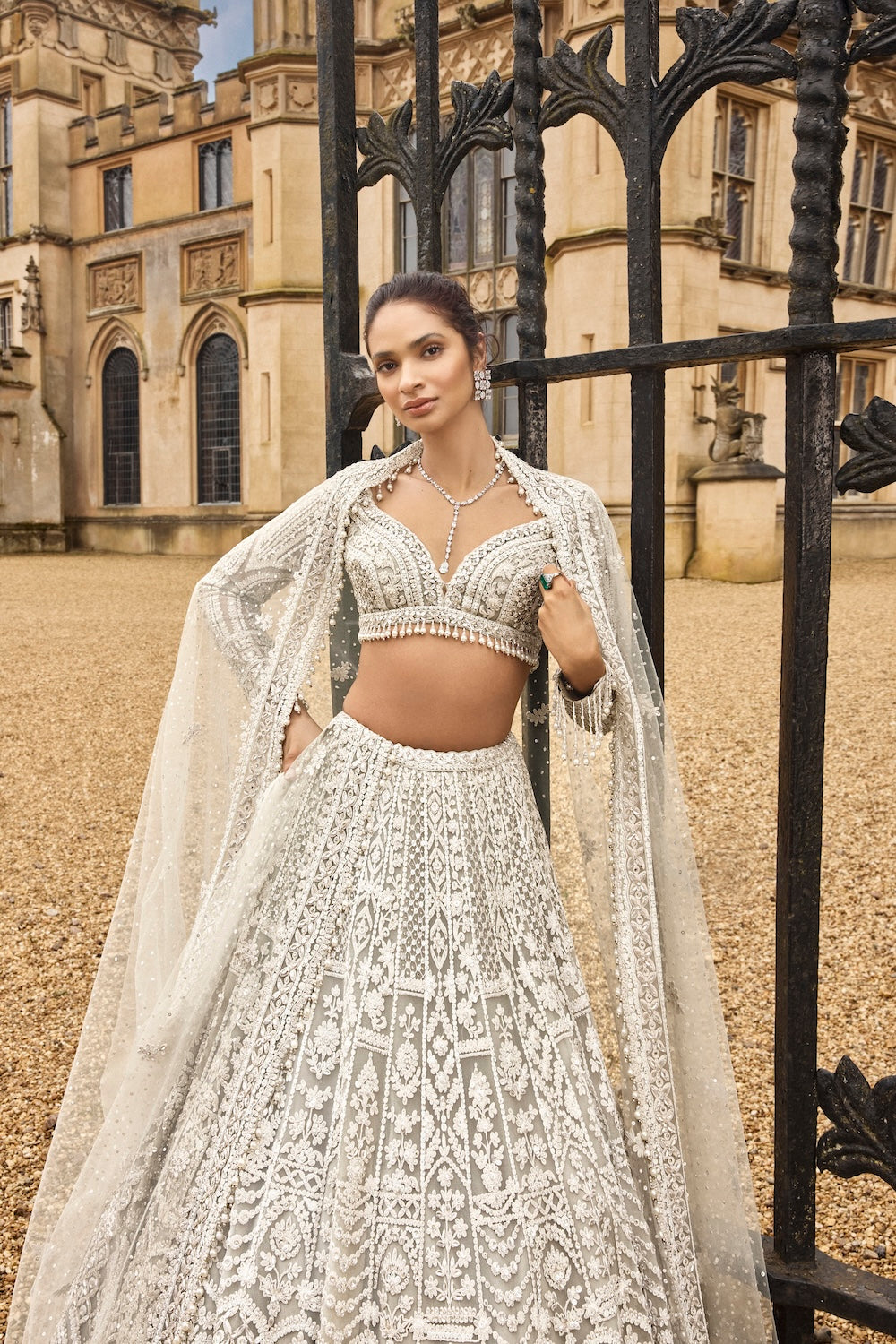Nude Dori Lehenga Set - Ready to Ship
