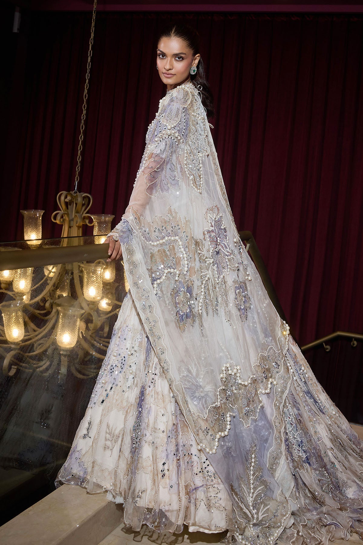 Tara Sutaria in Zeenat lehenga