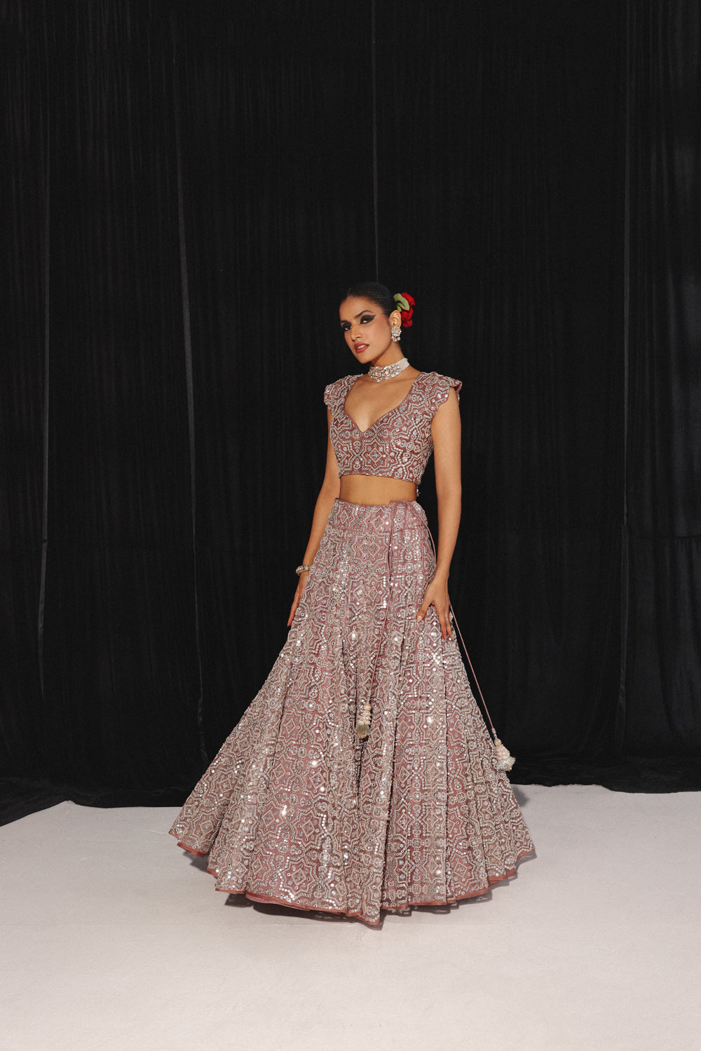 Conical Lehenga Set