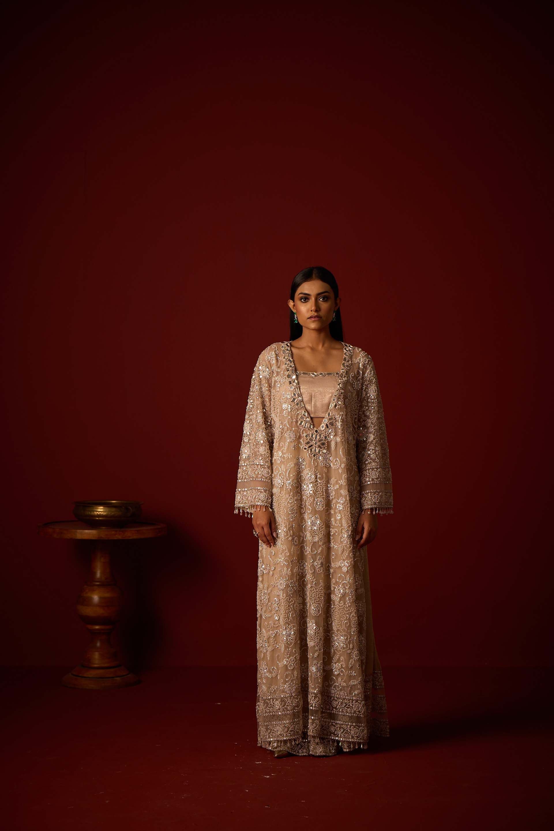 Deep V Neck Kaftan