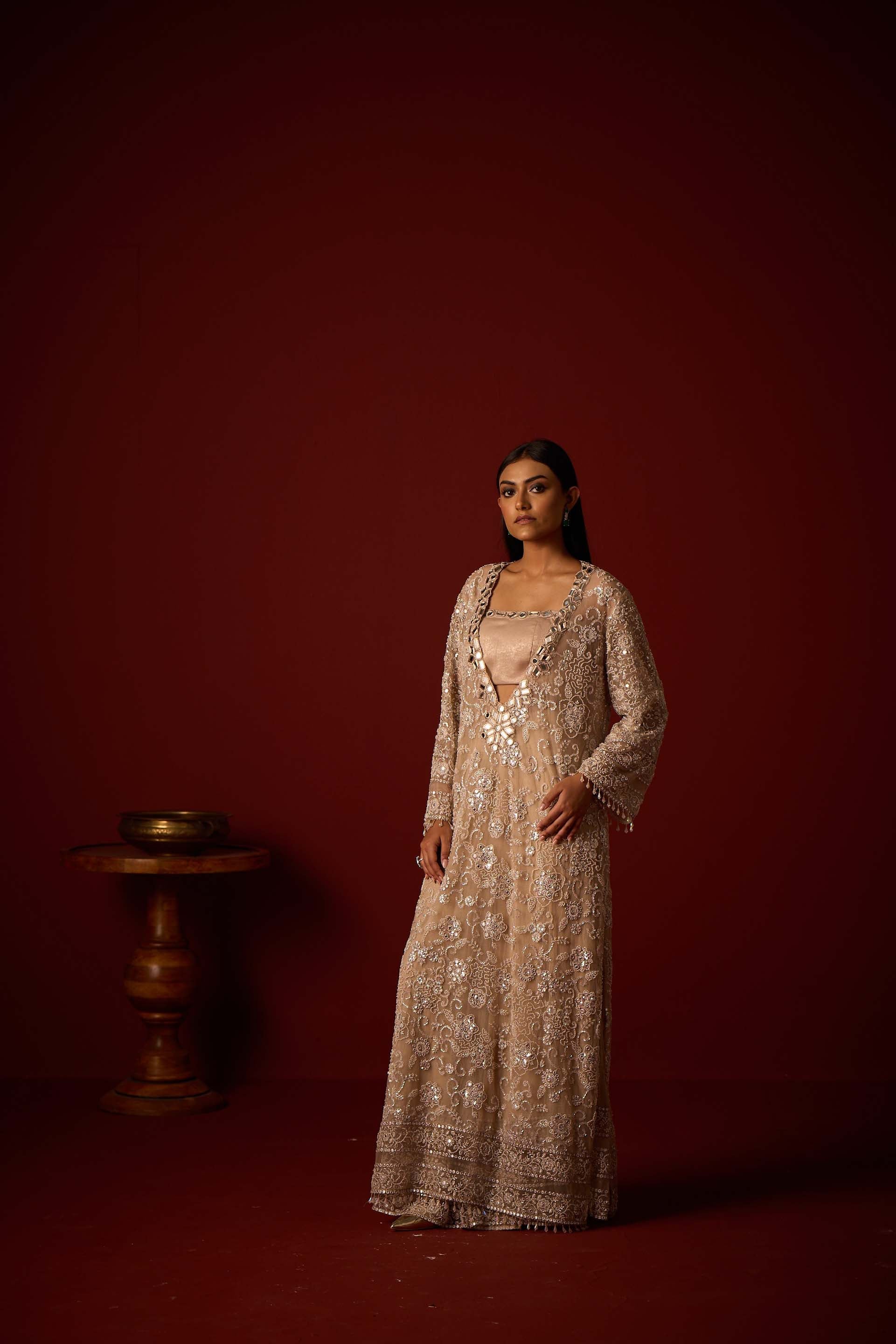 Deep V Neck Kaftan