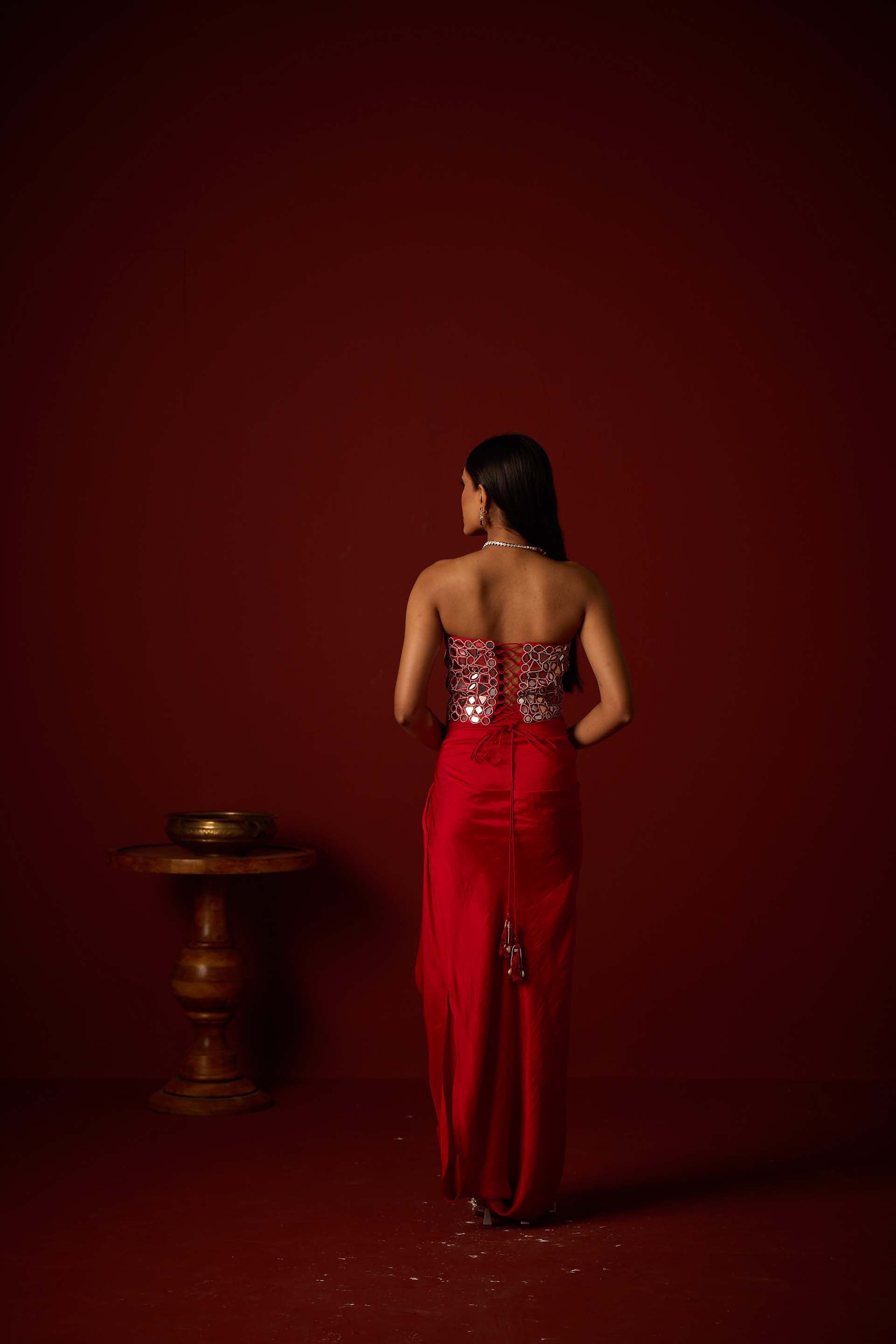 Mirrorwork Corset