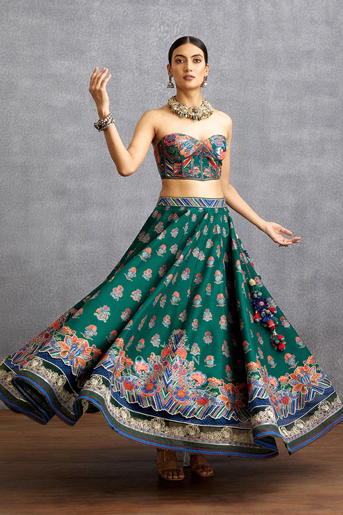 Mayurika Medha Lehenga Set