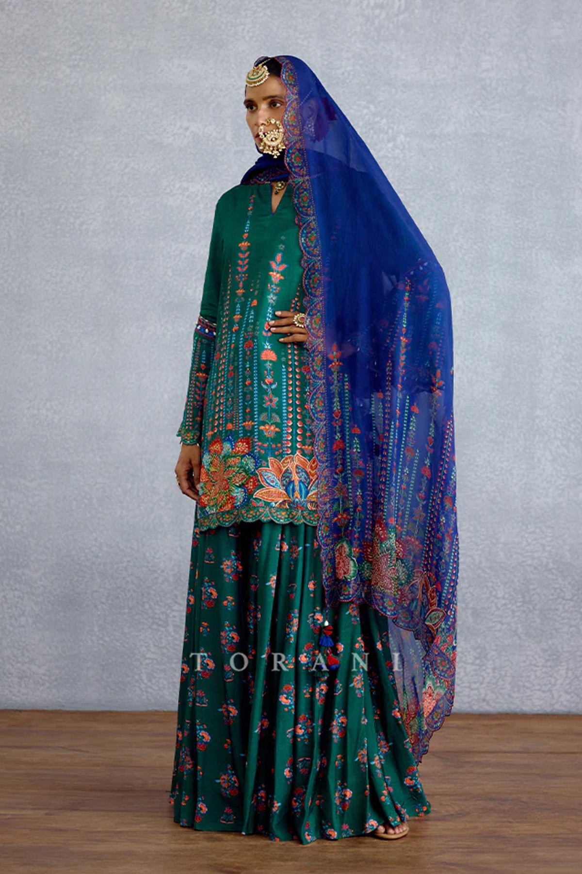 Mayurika Ajanta Gharara Set