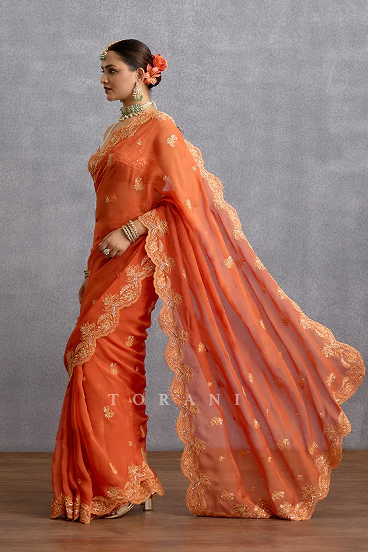 Kesari Brinda Saree