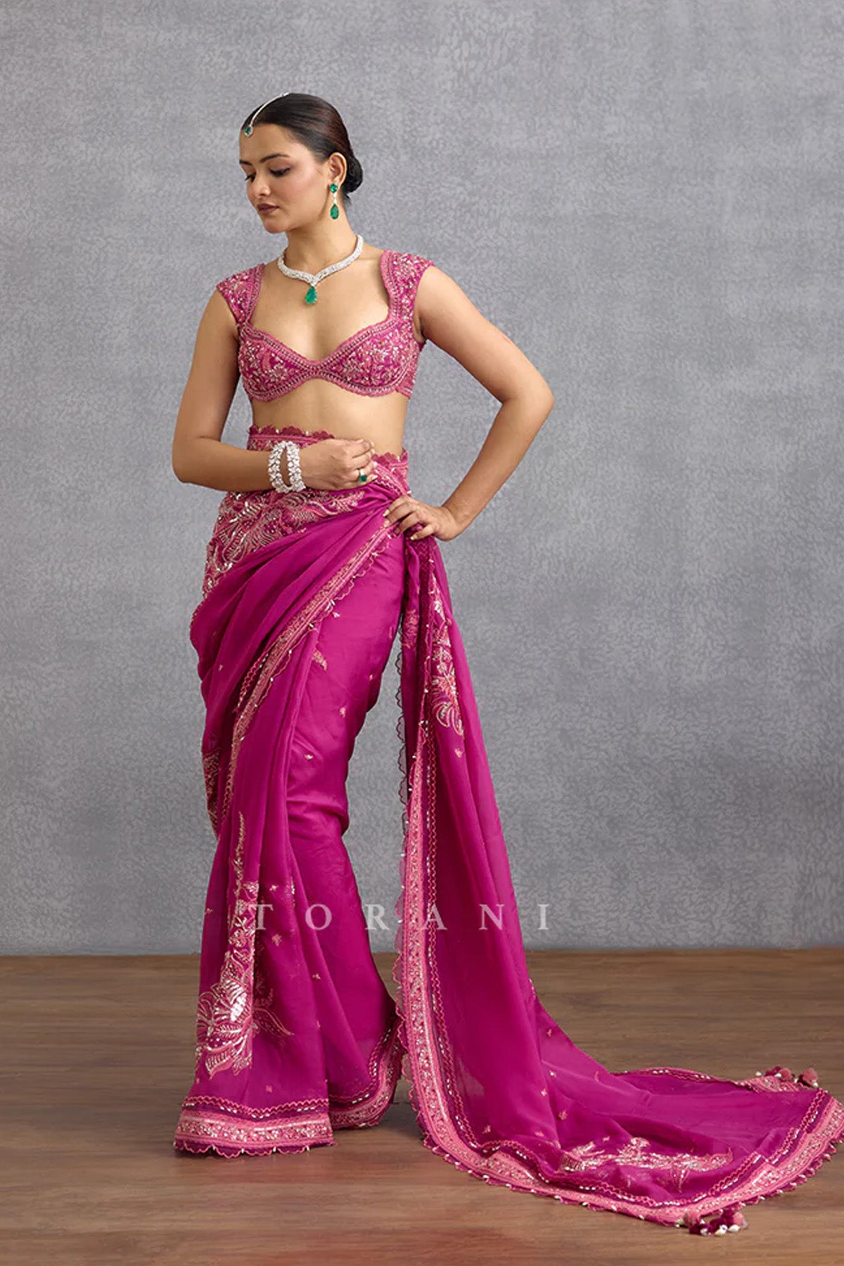 Padmaraga Meera Blouse