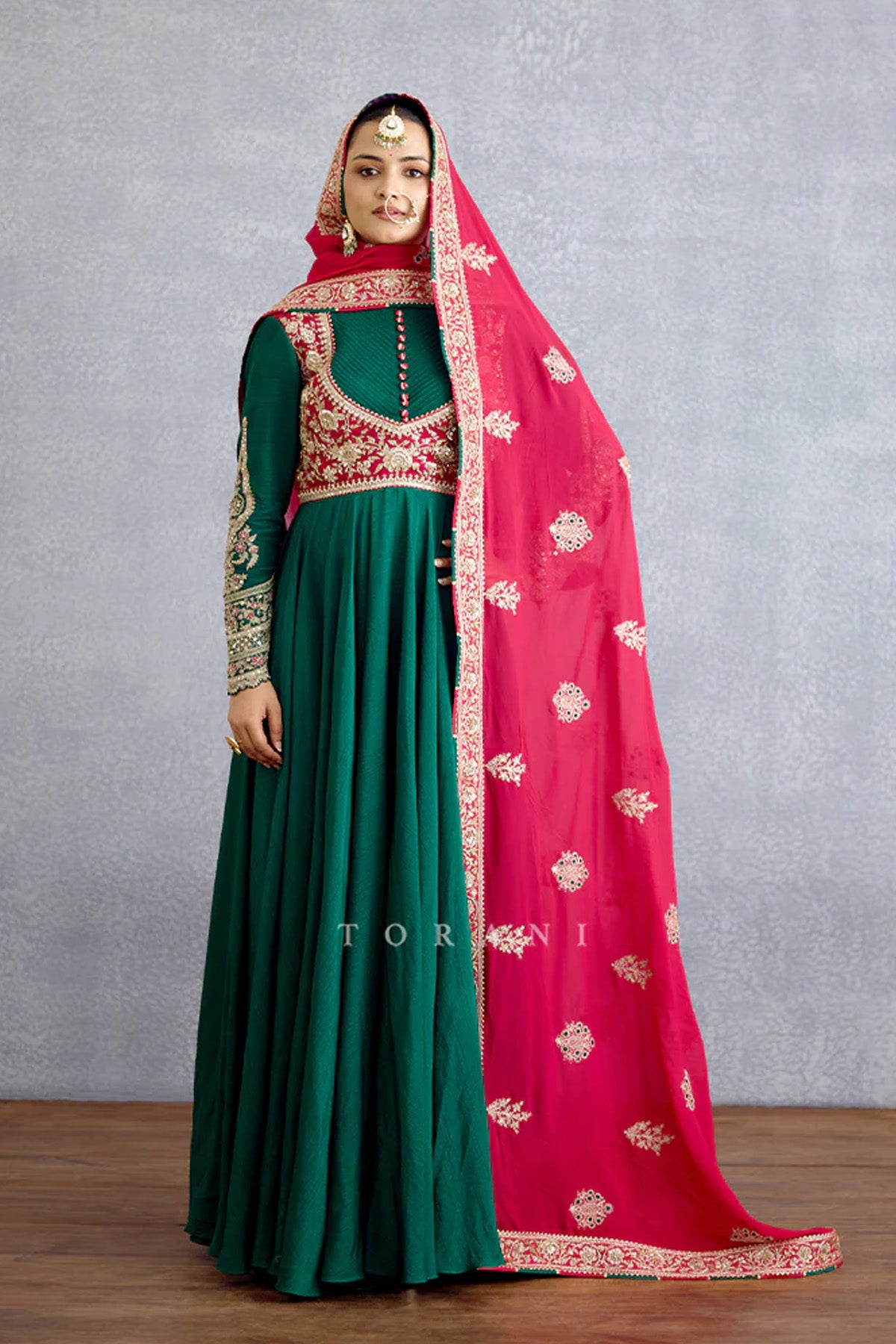 Yashm Mahsa Anarkali Set