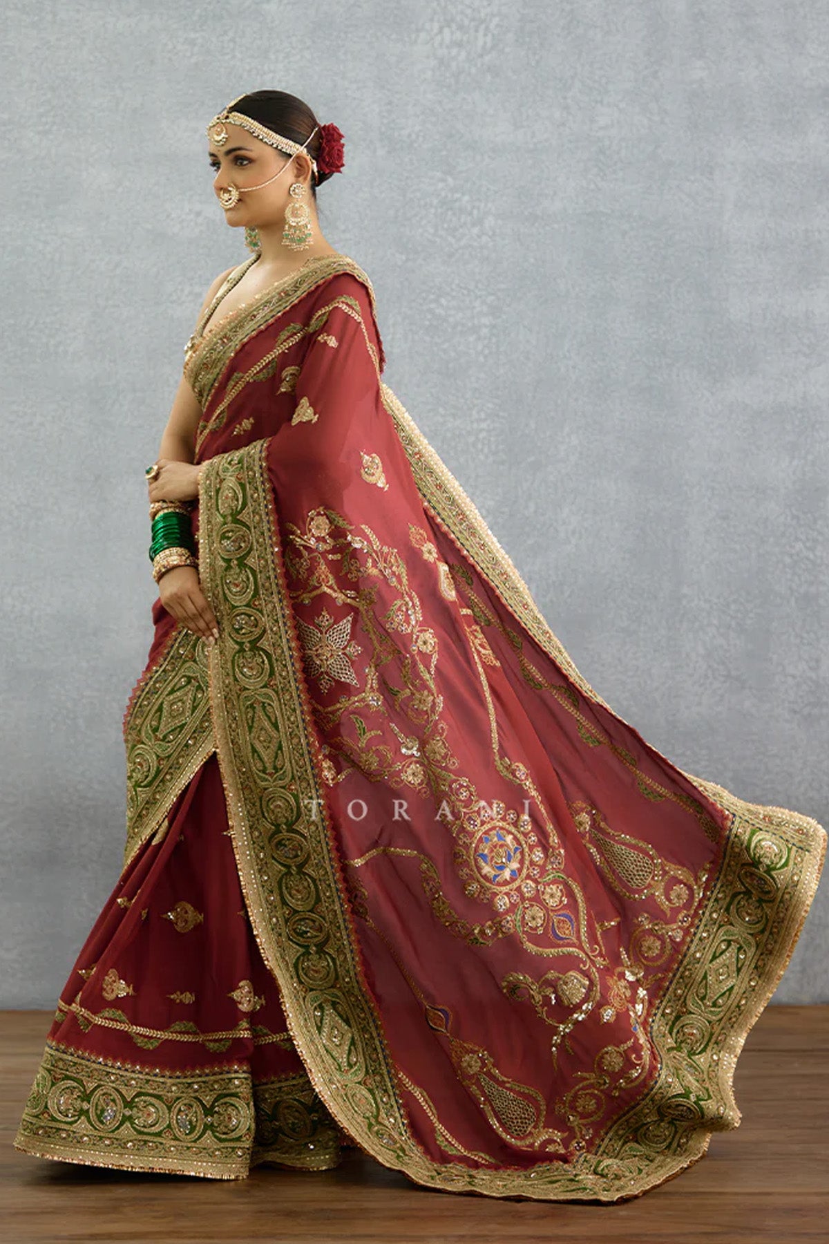 Zehra Neelat Aneeqa Saree Set