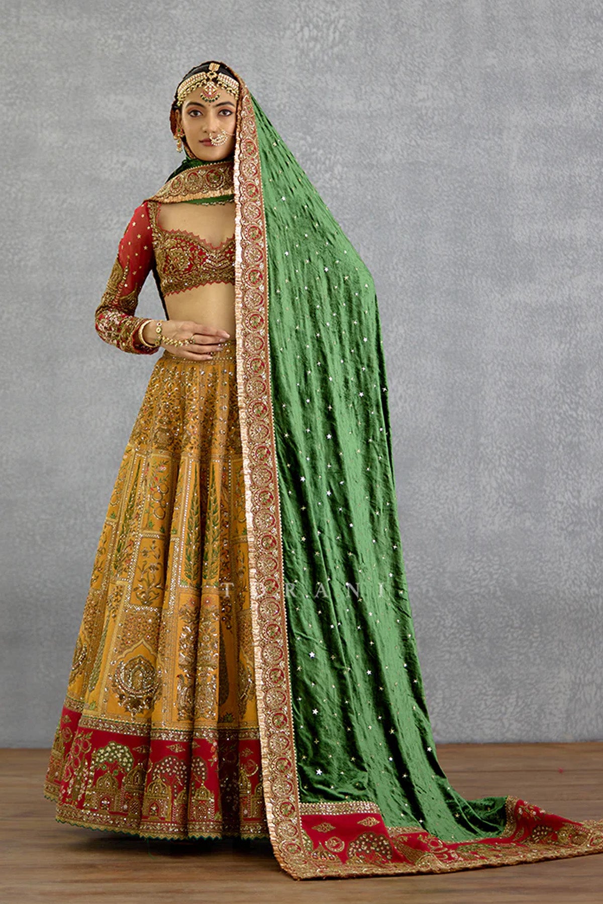 Zehra Zarqash Sidra Lehenga Set