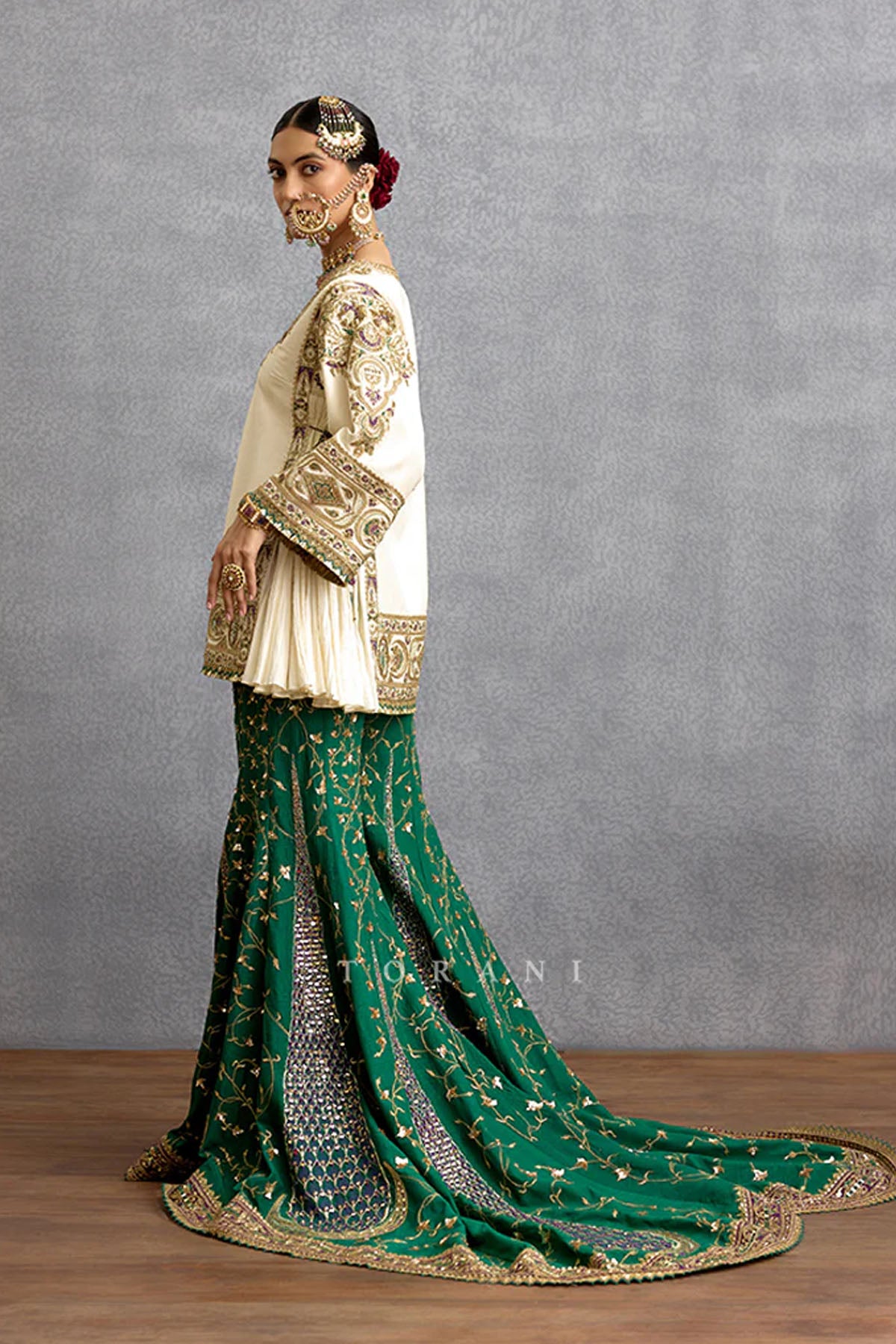 Rangini Sabeena Sharara Set