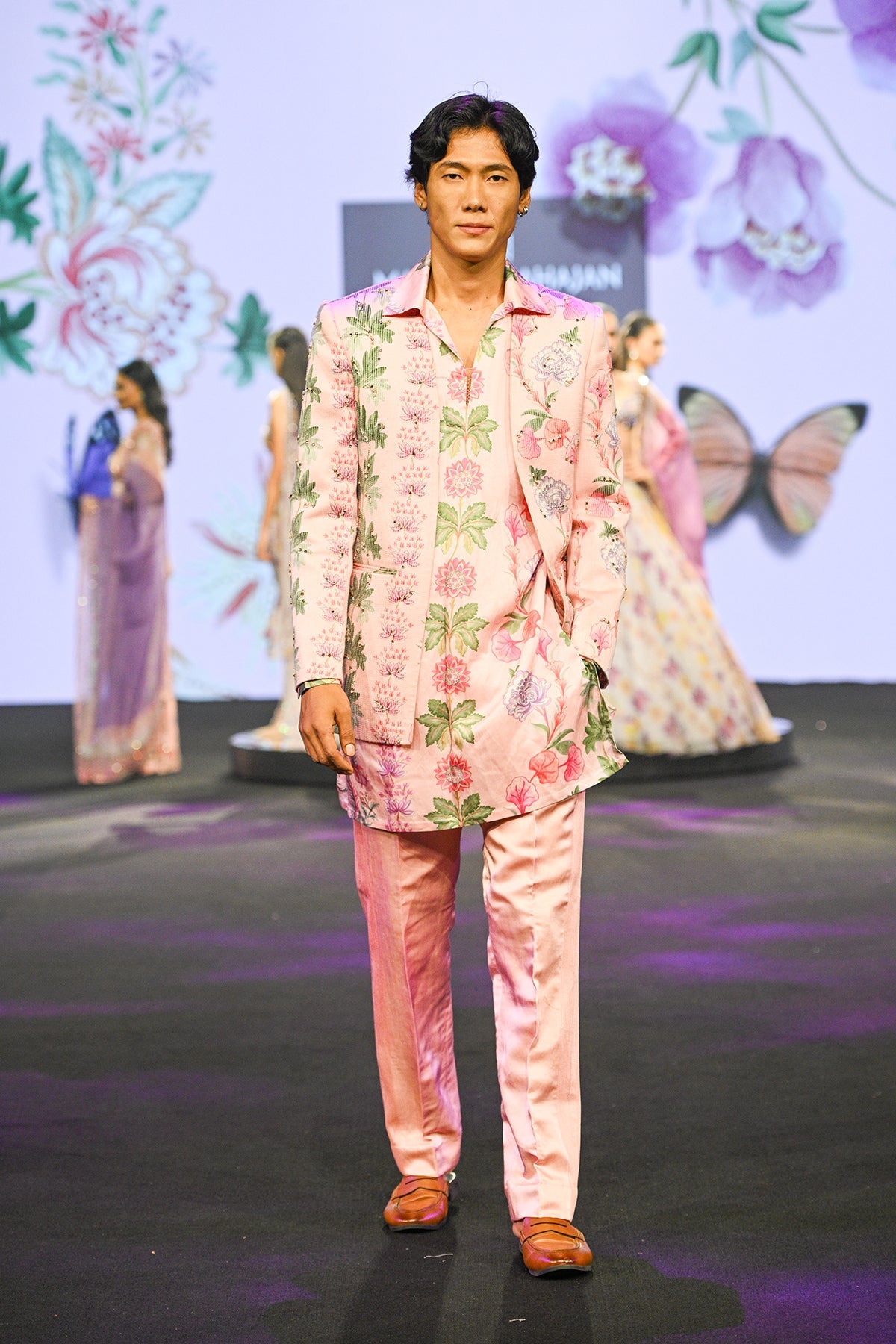 Aariz Quilted Hand Embroidered Blazer