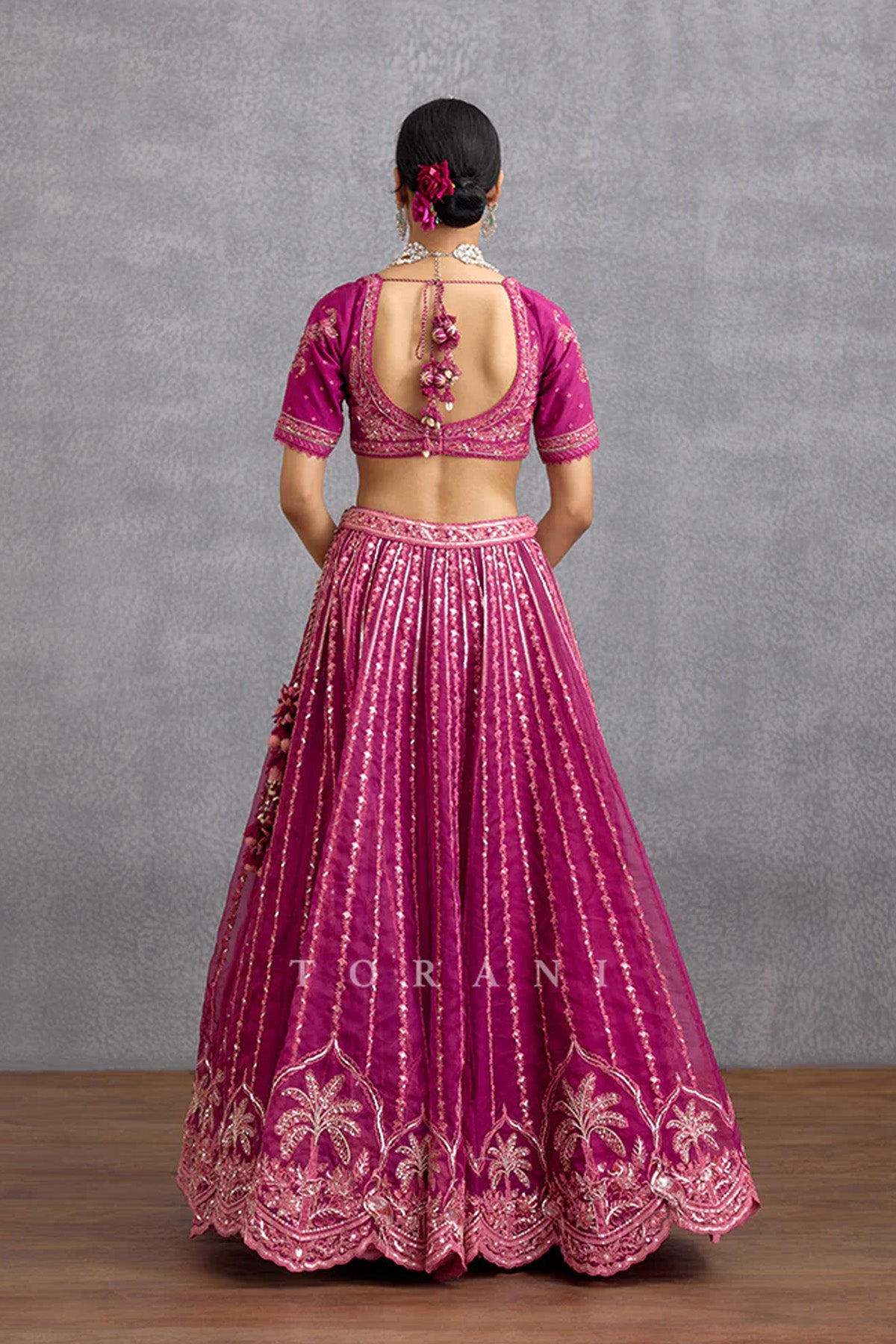 Padmaraga Wrija Lehenga Set
