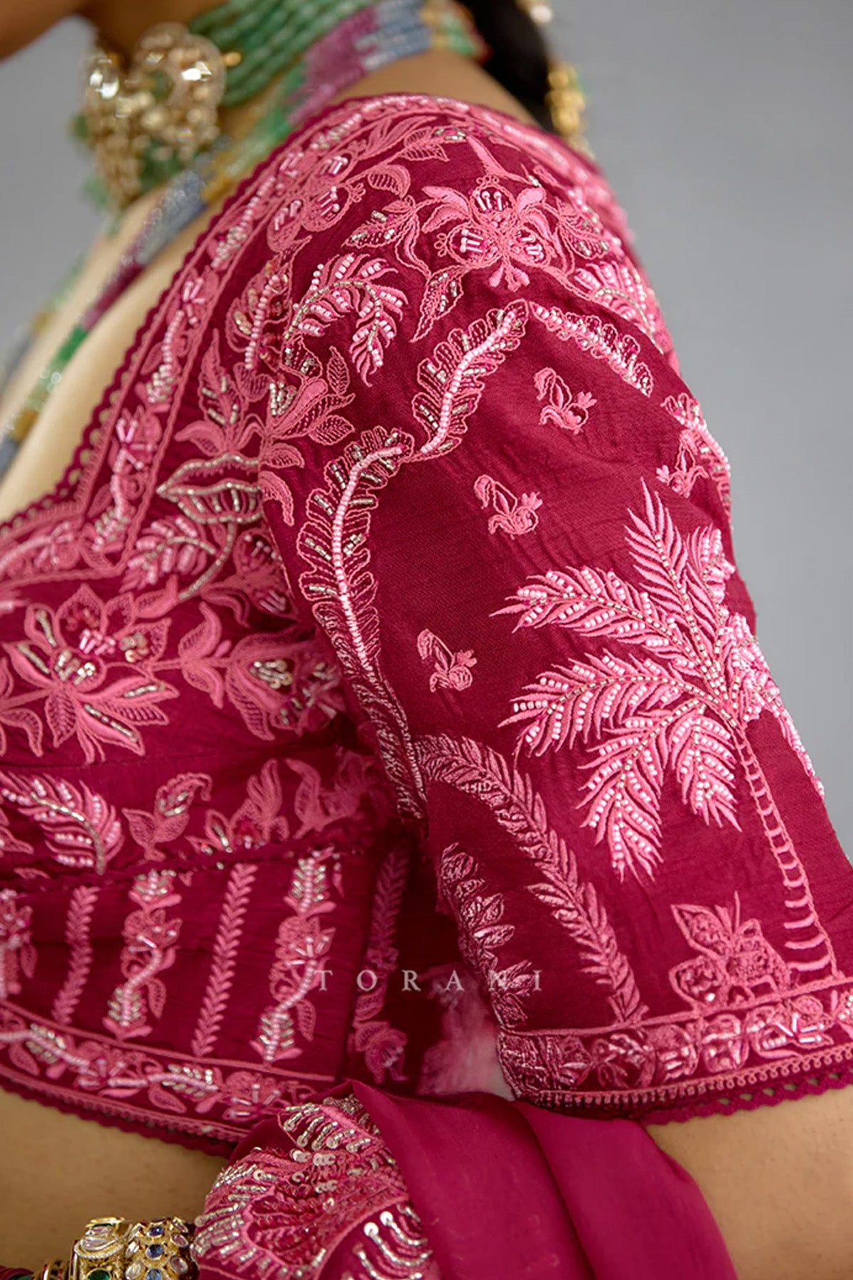 Padmaraga Pankhuri Blouse