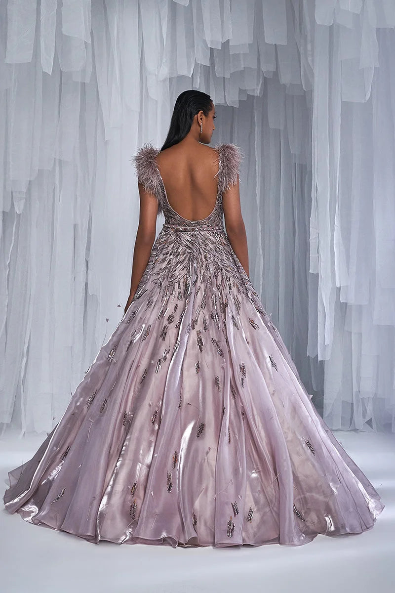 Nicolette Organza Gown