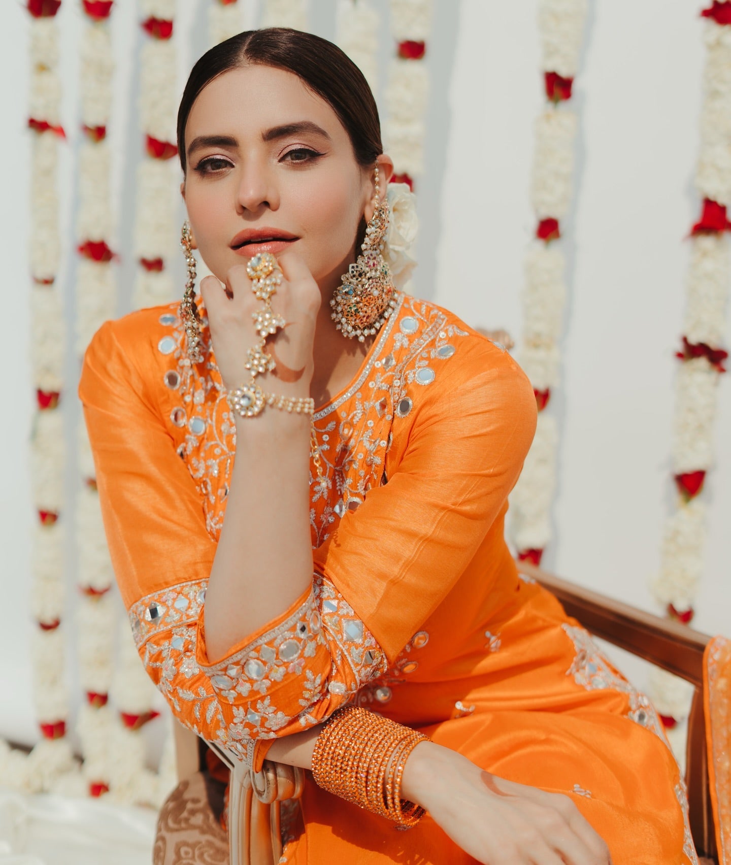 Aadhira Sharara Set -Aamna Sharif