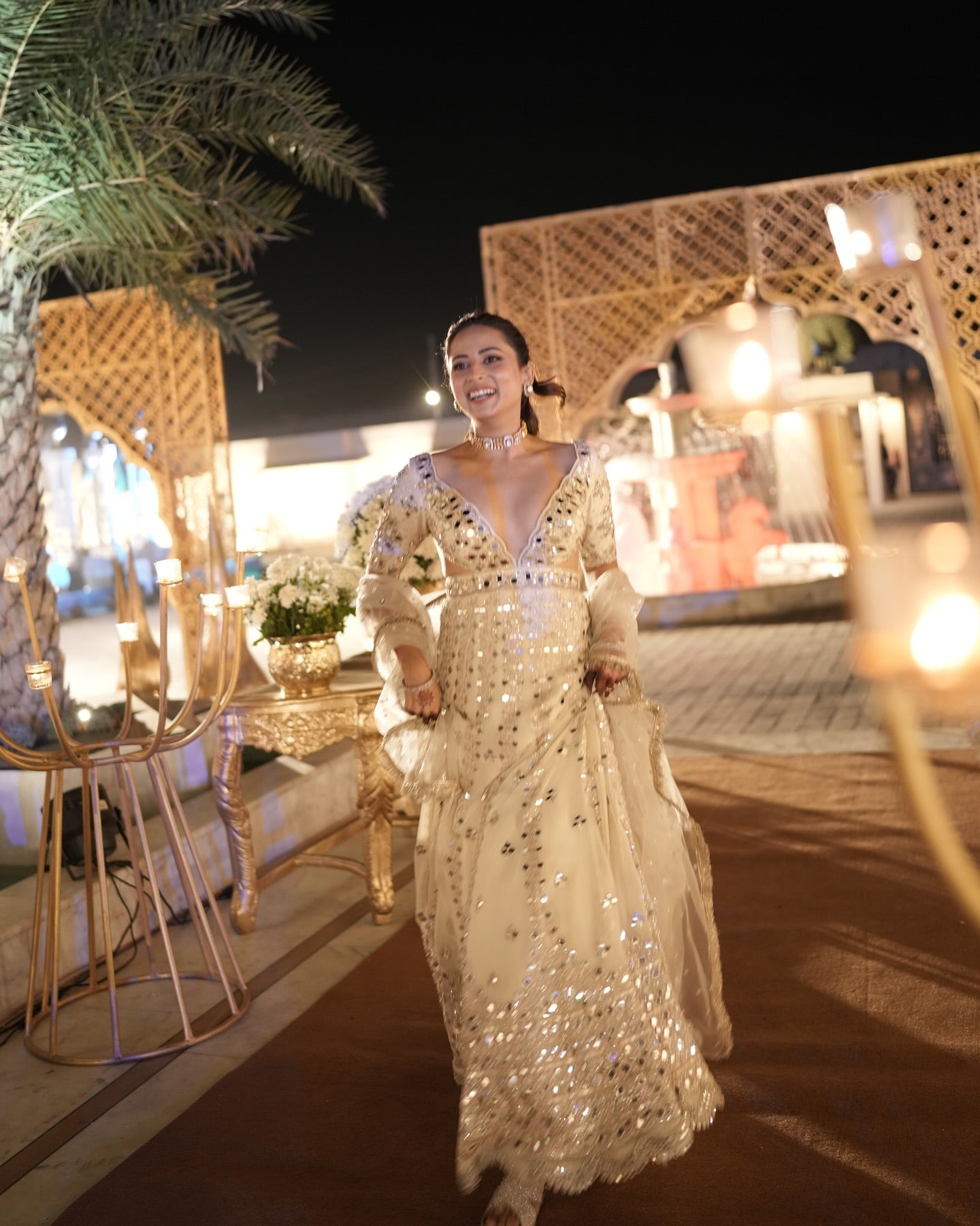 Aasmi Anarkali Set -Sargun Mehta