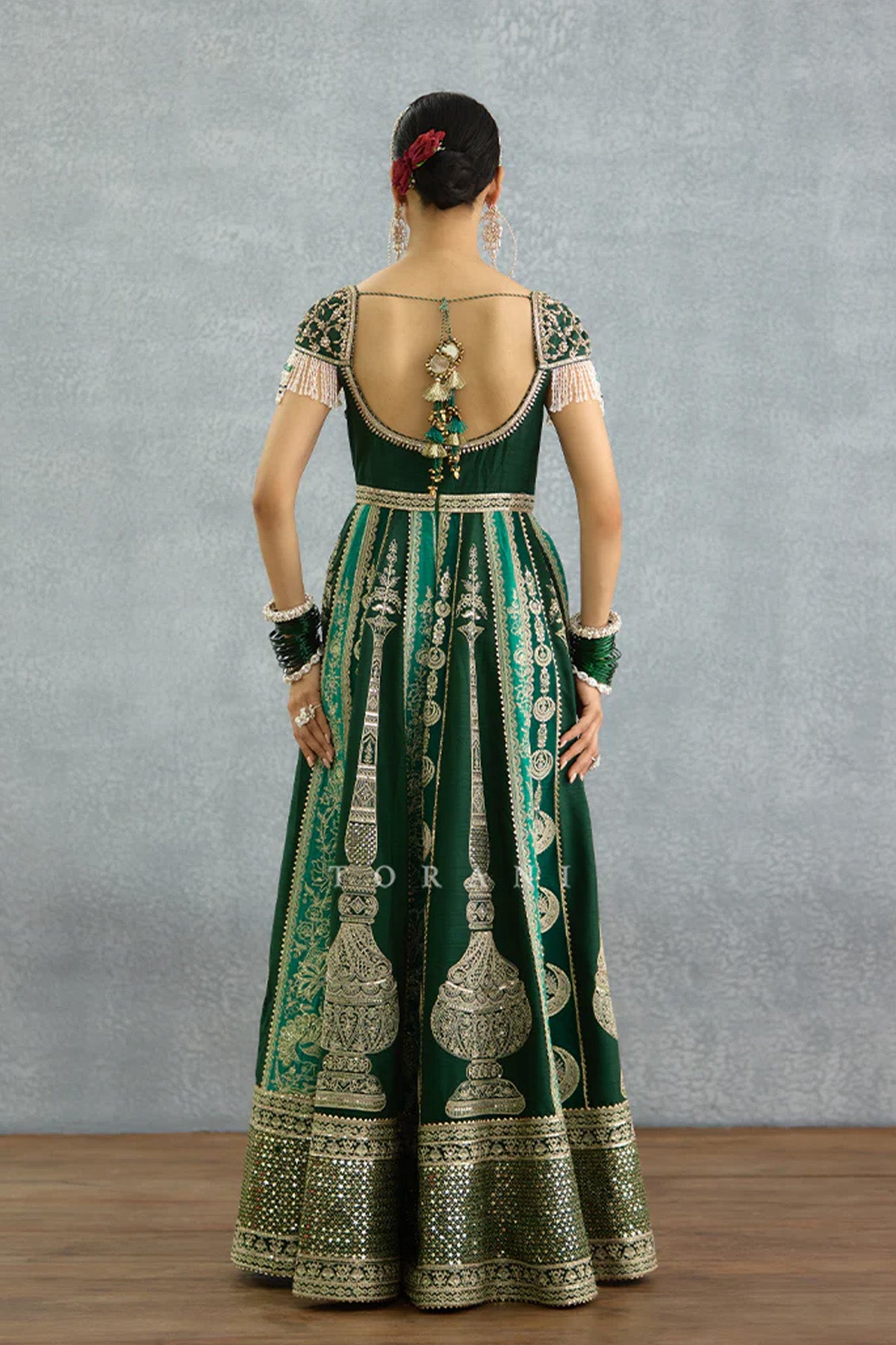 Yashm Azeeza Anarkali Set