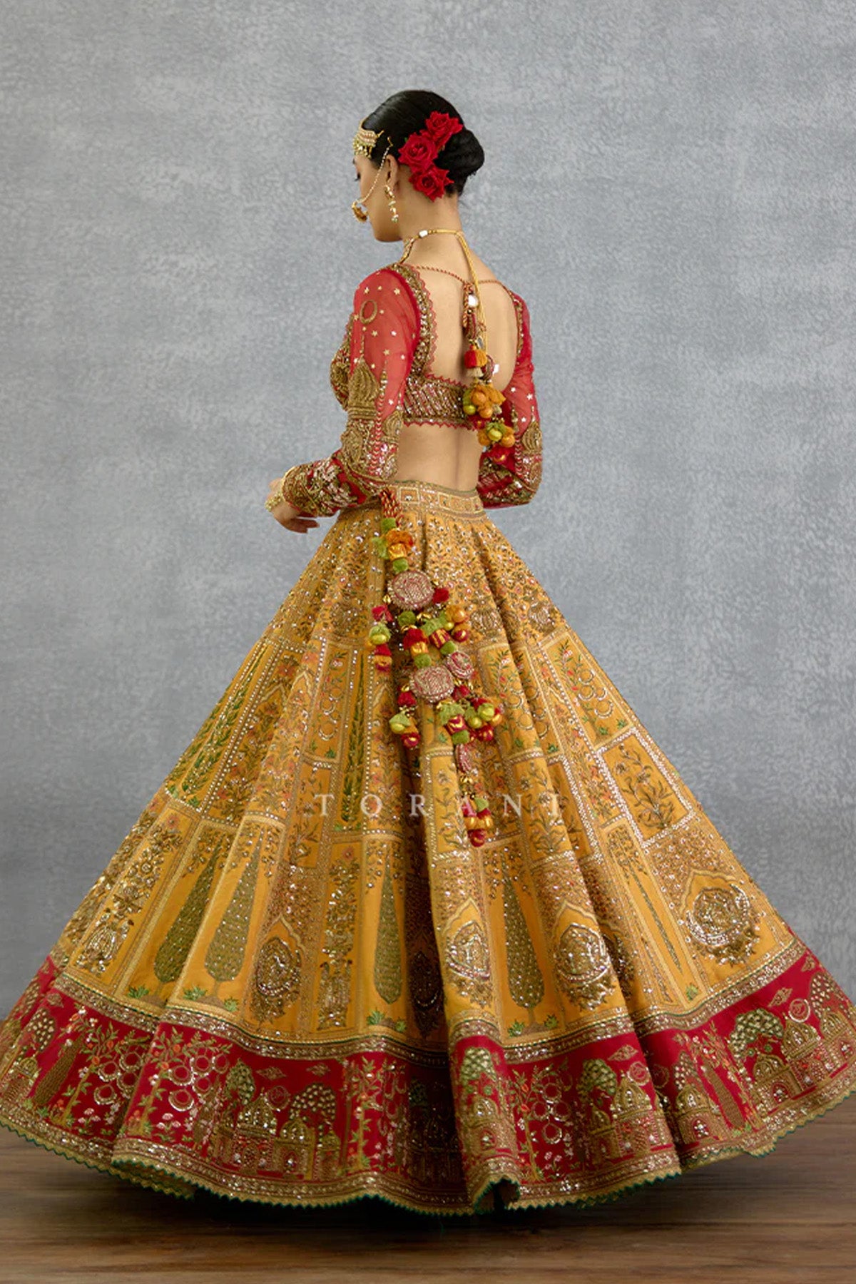 Zehra Zarqash Sidra Lehenga Set