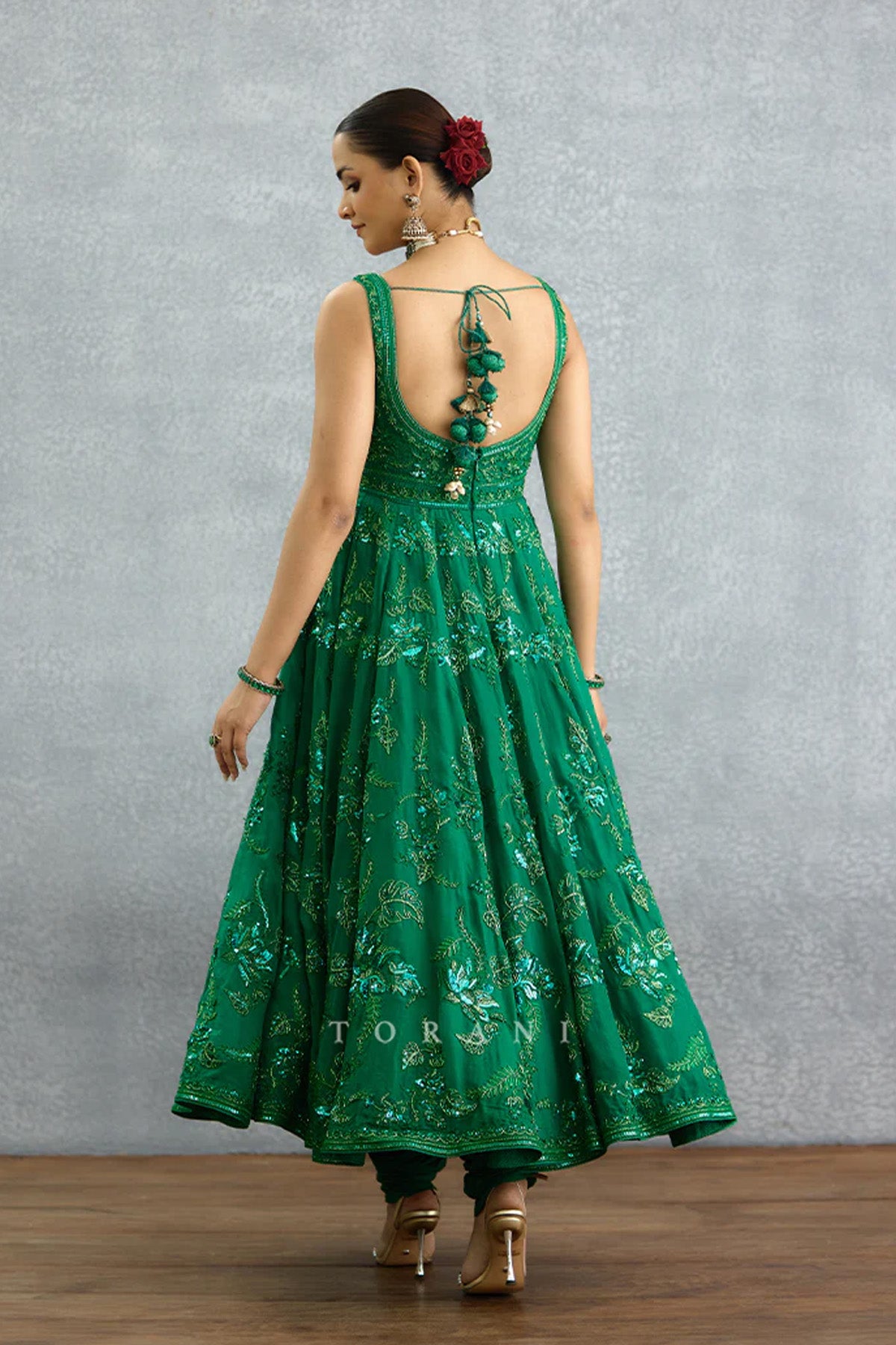 Parnabha Aruna Anarkali Set